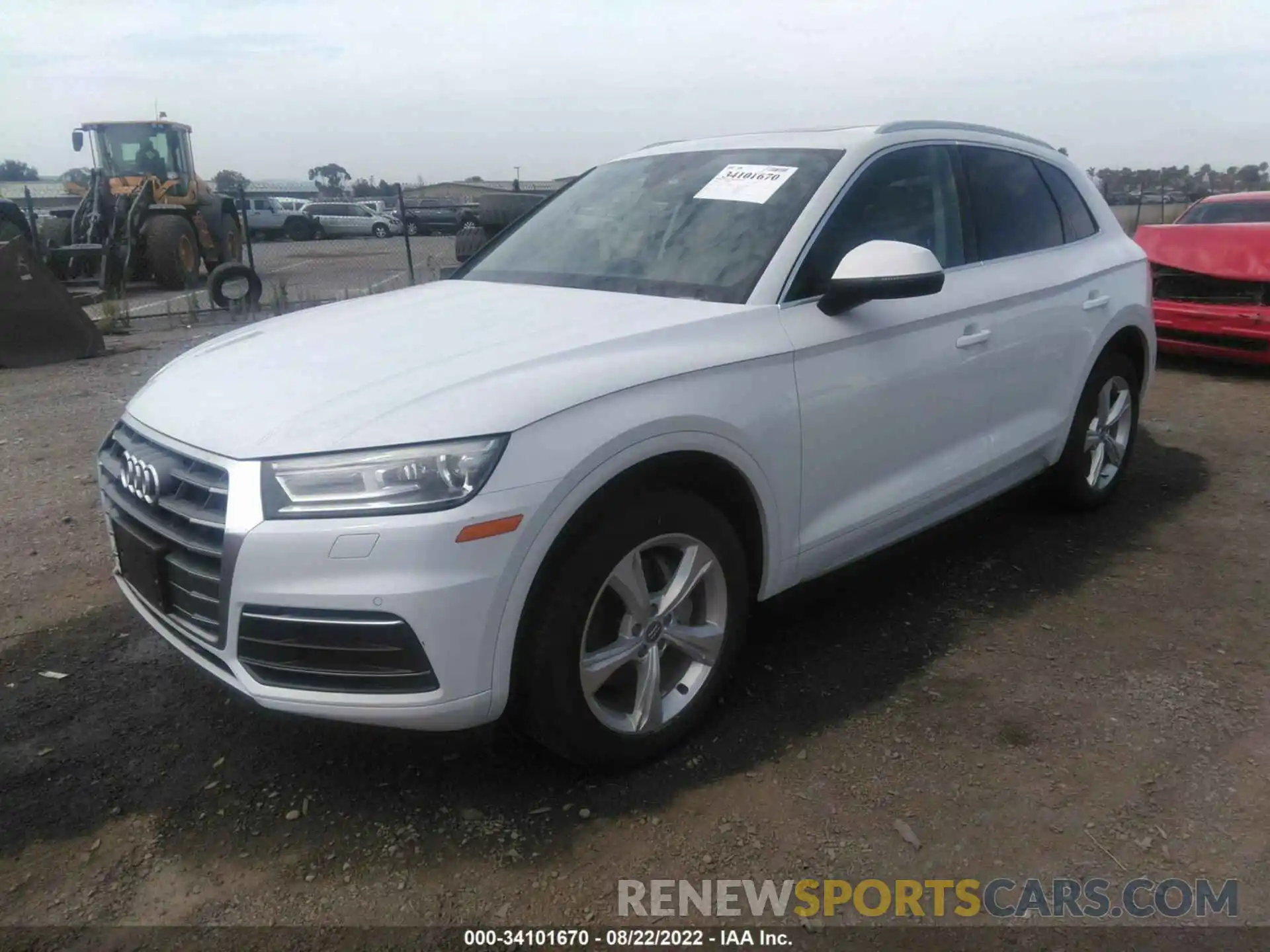 2 Photograph of a damaged car WA1ANAFY3L2020304 AUDI Q5 2020