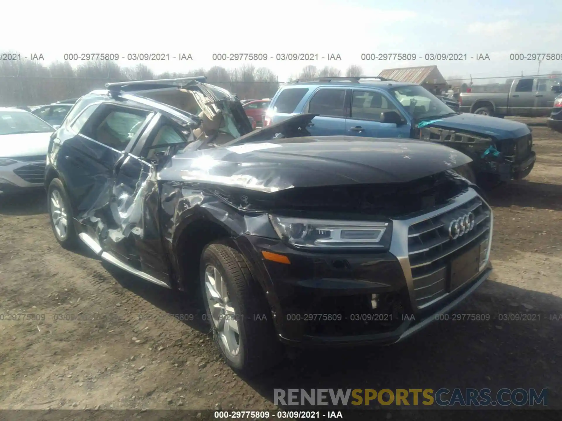 1 Photograph of a damaged car WA1ANAFY3L2024367 AUDI Q5 2020