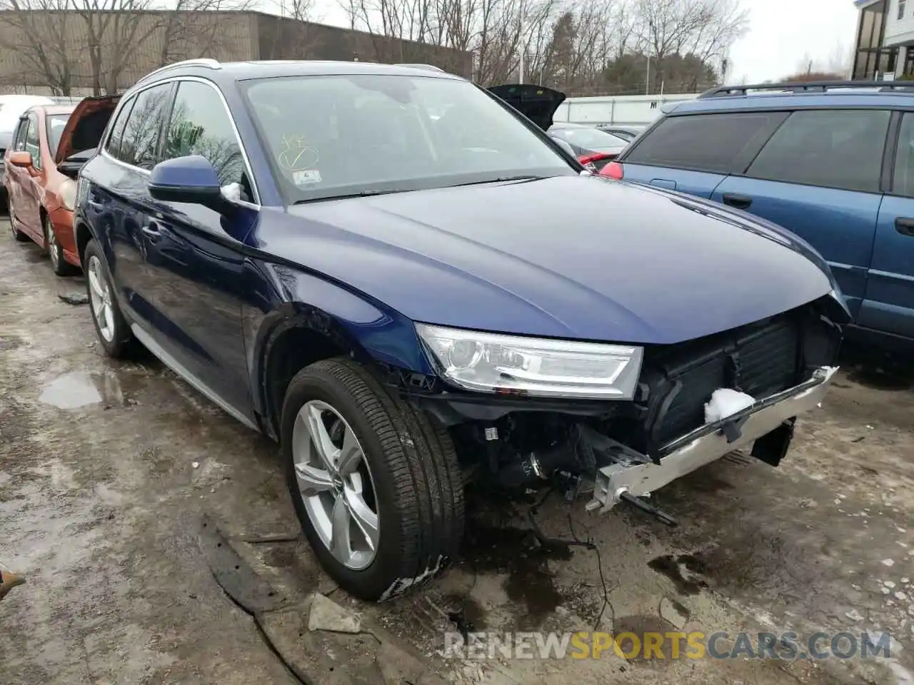 1 Фотография поврежденного автомобиля WA1ANAFY3L2025311 AUDI Q5 2020