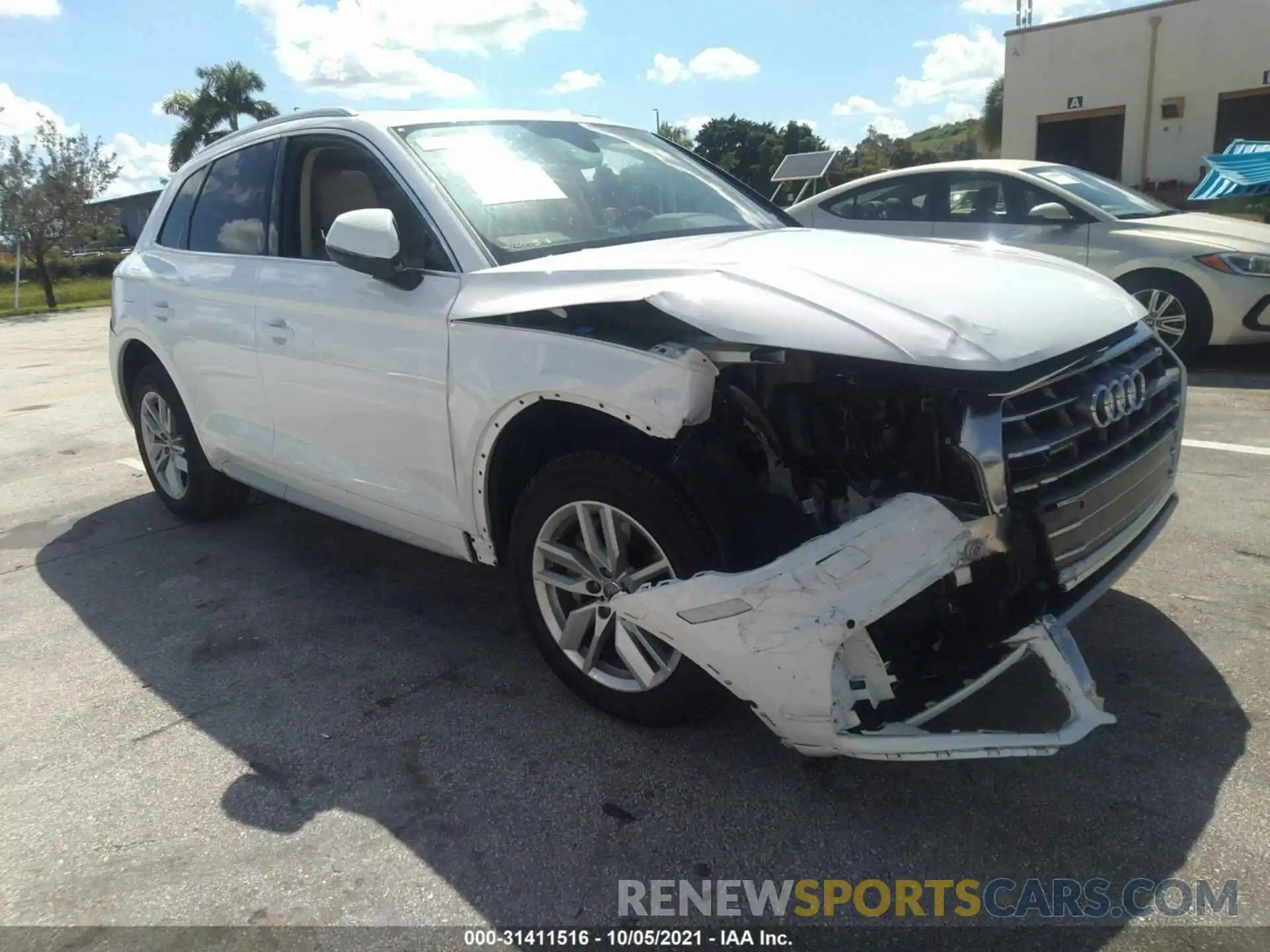 1 Photograph of a damaged car WA1ANAFY3L2031674 AUDI Q5 2020