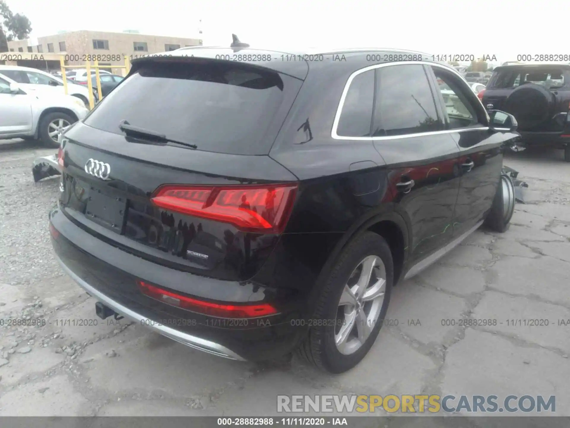 4 Фотография поврежденного автомобиля WA1ANAFY3L2034154 AUDI Q5 2020