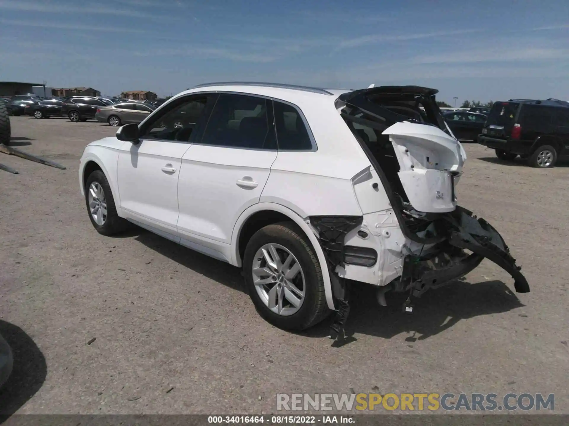 3 Фотография поврежденного автомобиля WA1ANAFY3L2041279 AUDI Q5 2020