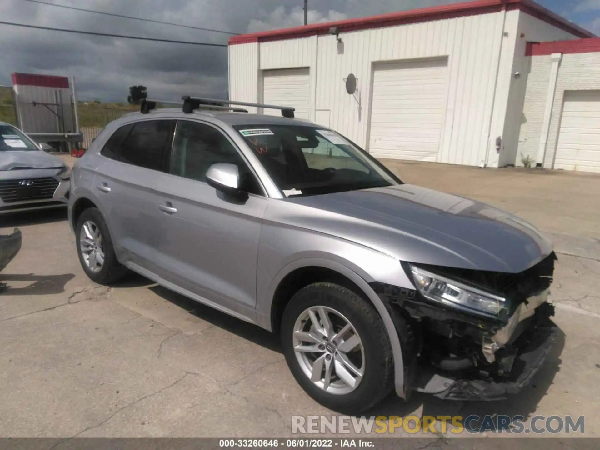 1 Фотография поврежденного автомобиля WA1ANAFY3L2060382 AUDI Q5 2020