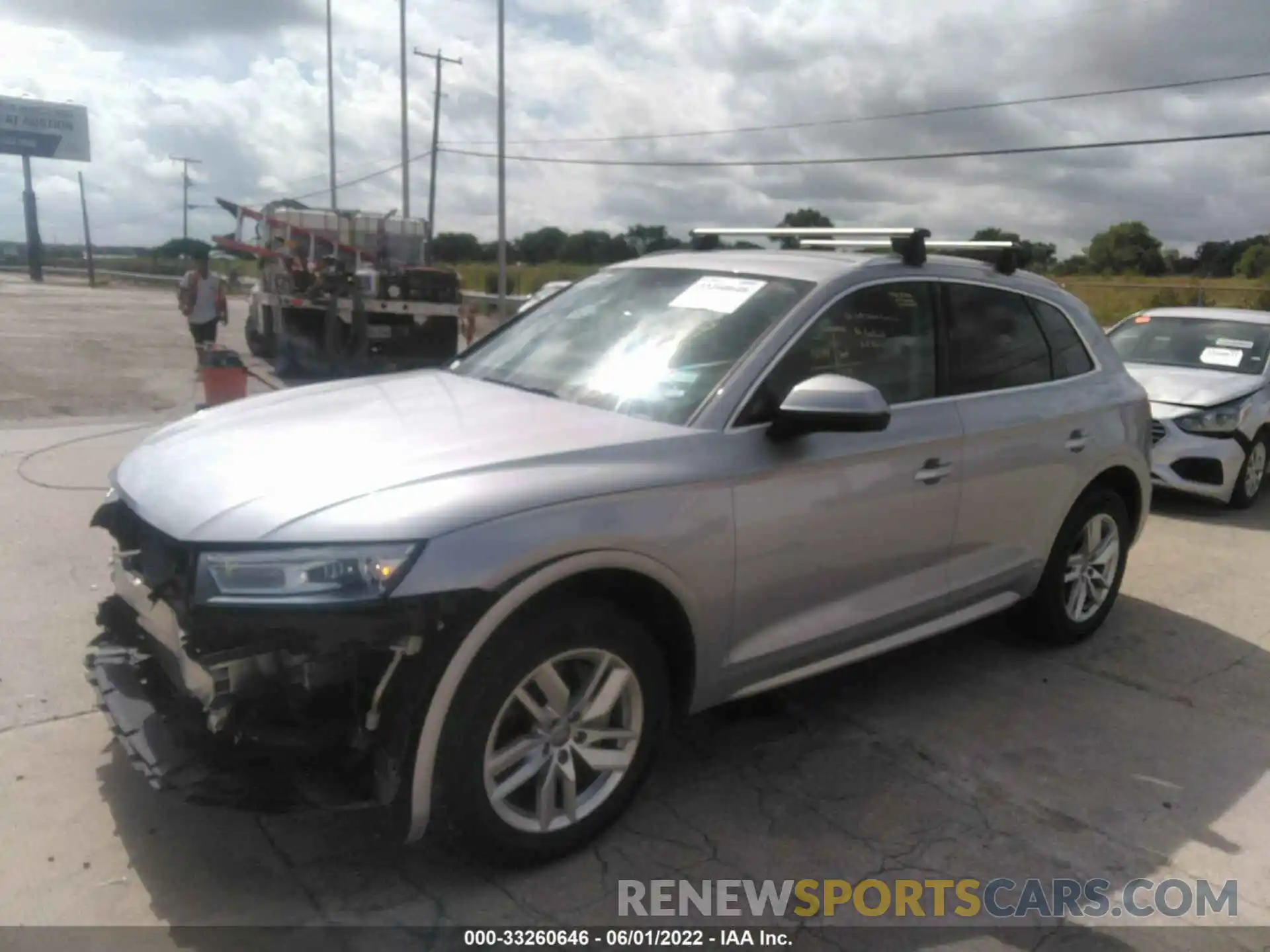 2 Фотография поврежденного автомобиля WA1ANAFY3L2060382 AUDI Q5 2020