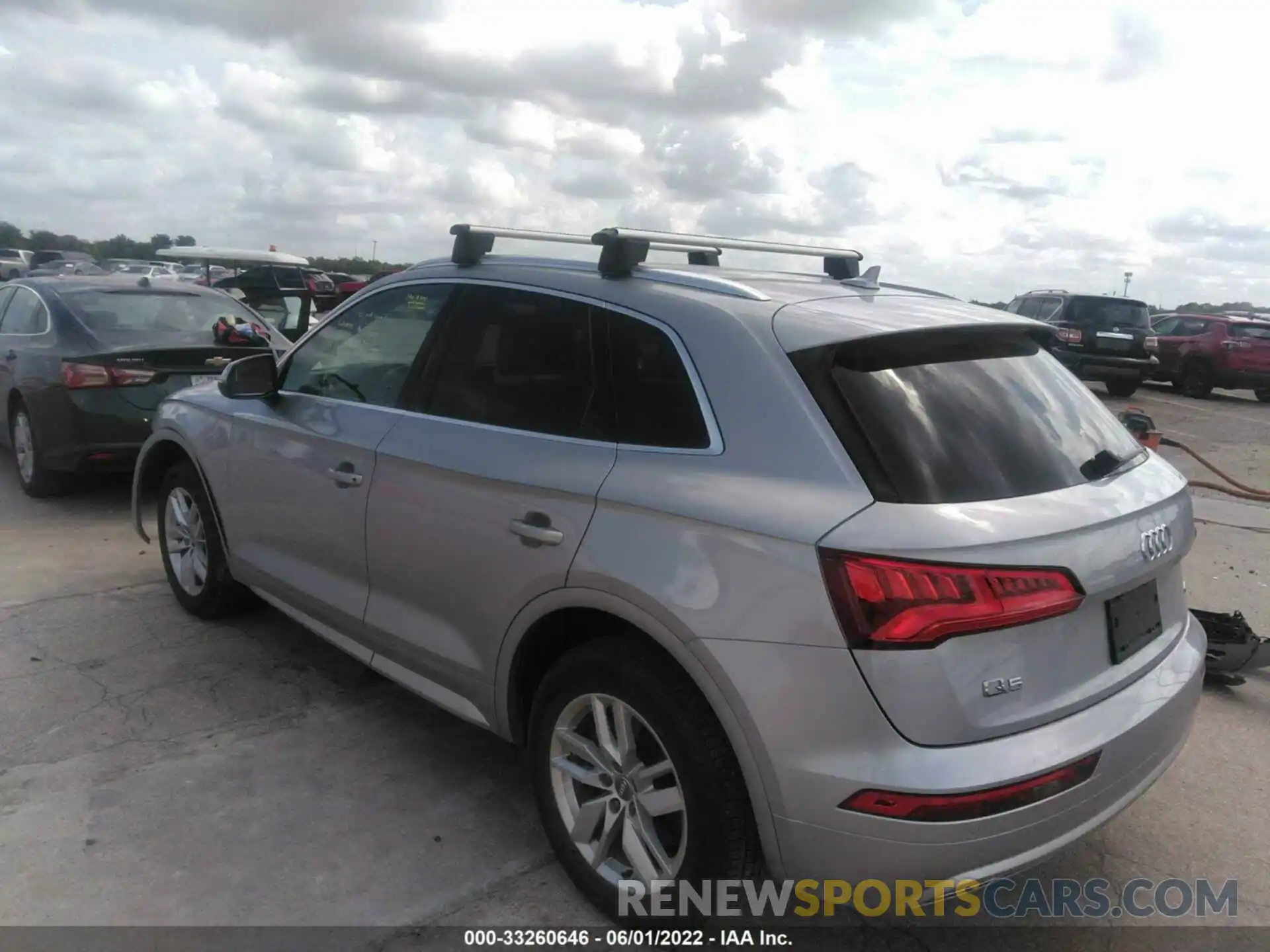 3 Фотография поврежденного автомобиля WA1ANAFY3L2060382 AUDI Q5 2020