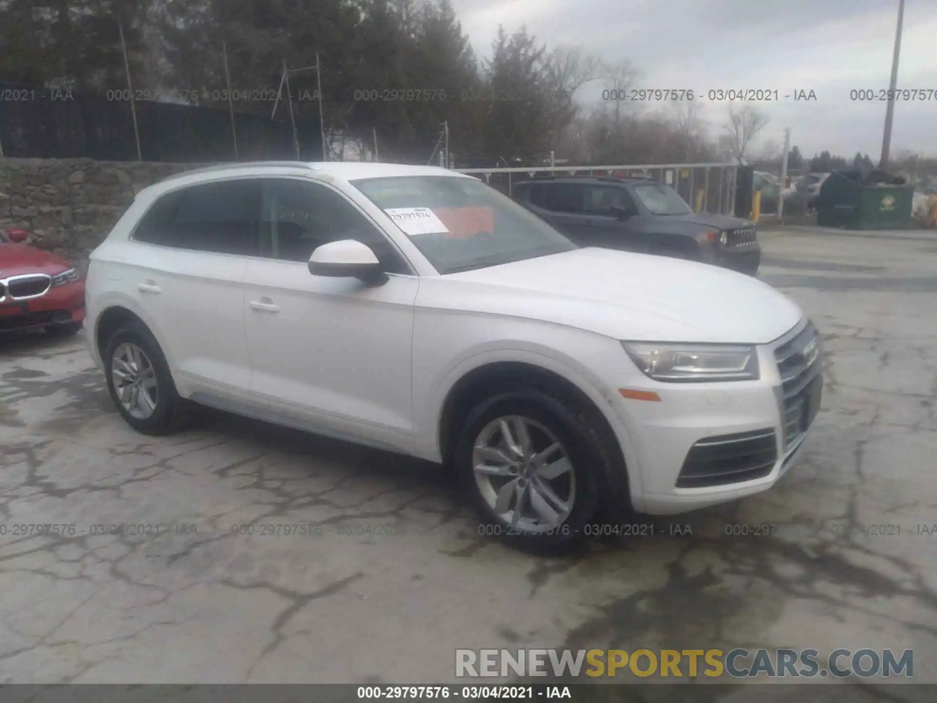 1 Photograph of a damaged car WA1ANAFY3L2062455 AUDI Q5 2020