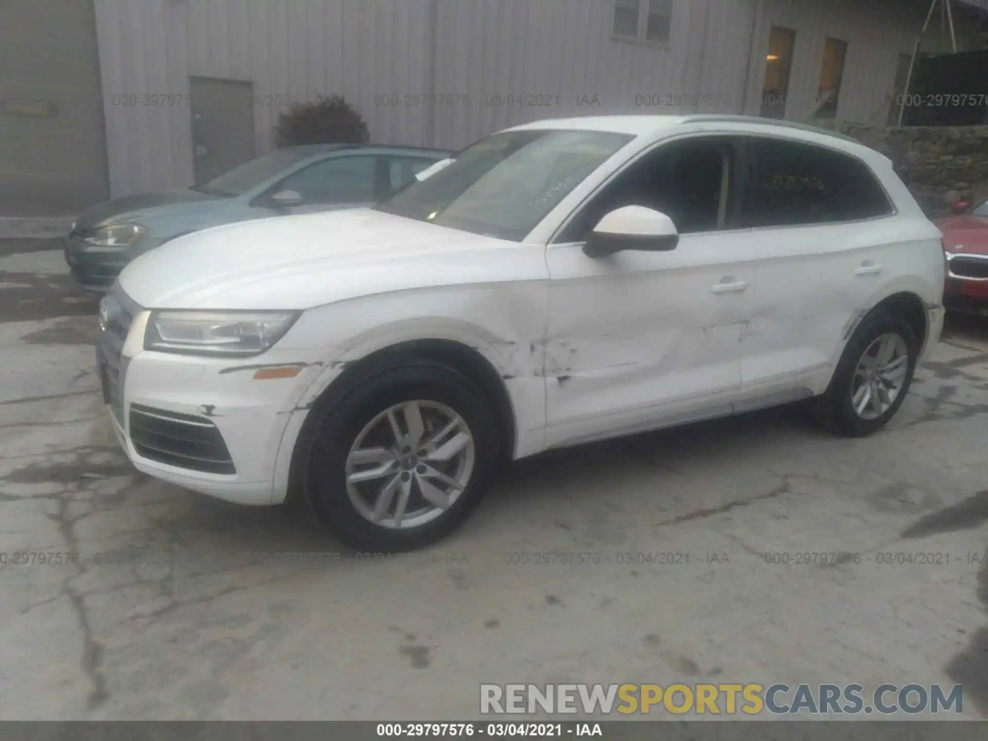 2 Photograph of a damaged car WA1ANAFY3L2062455 AUDI Q5 2020