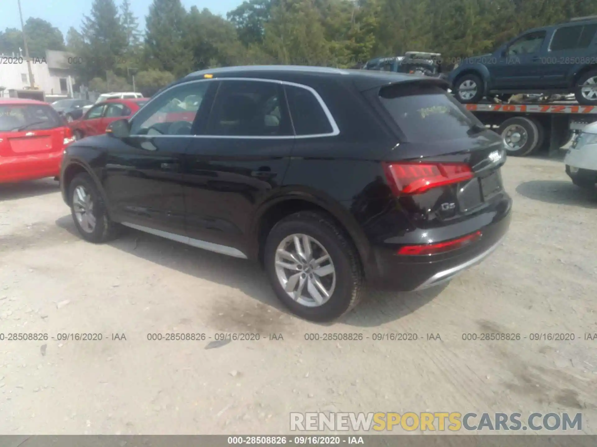 3 Фотография поврежденного автомобиля WA1ANAFY3L2069017 AUDI Q5 2020