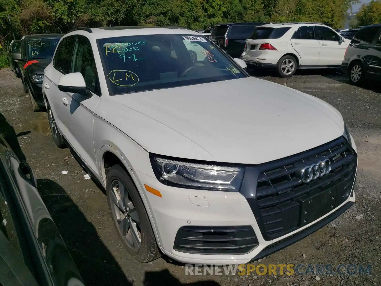 1 Photograph of a damaged car WA1ANAFY3L2078171 AUDI Q5 2020