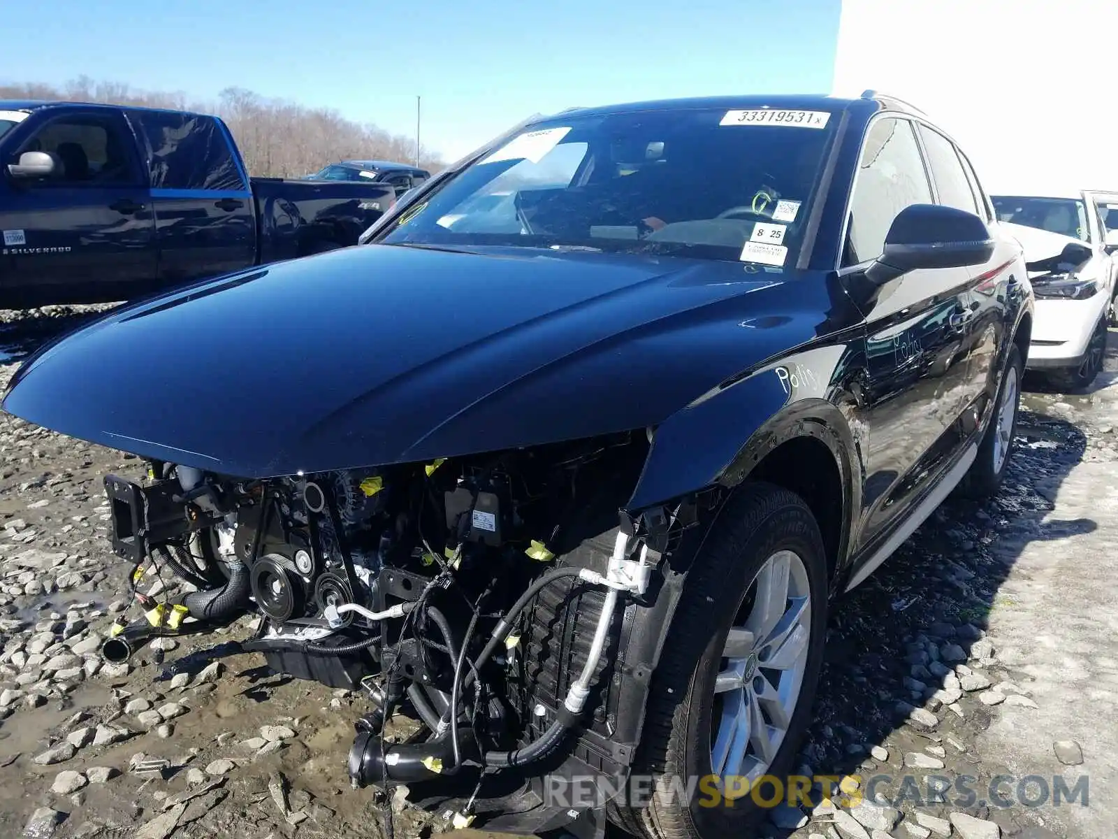 2 Фотография поврежденного автомобиля WA1ANAFY3L2094340 AUDI Q5 2020