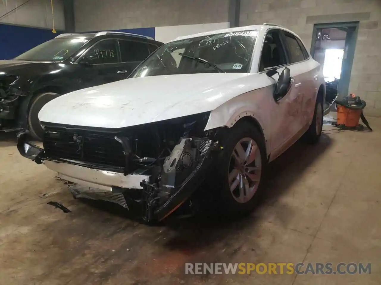 2 Photograph of a damaged car WA1ANAFY3L2095049 AUDI Q5 2020