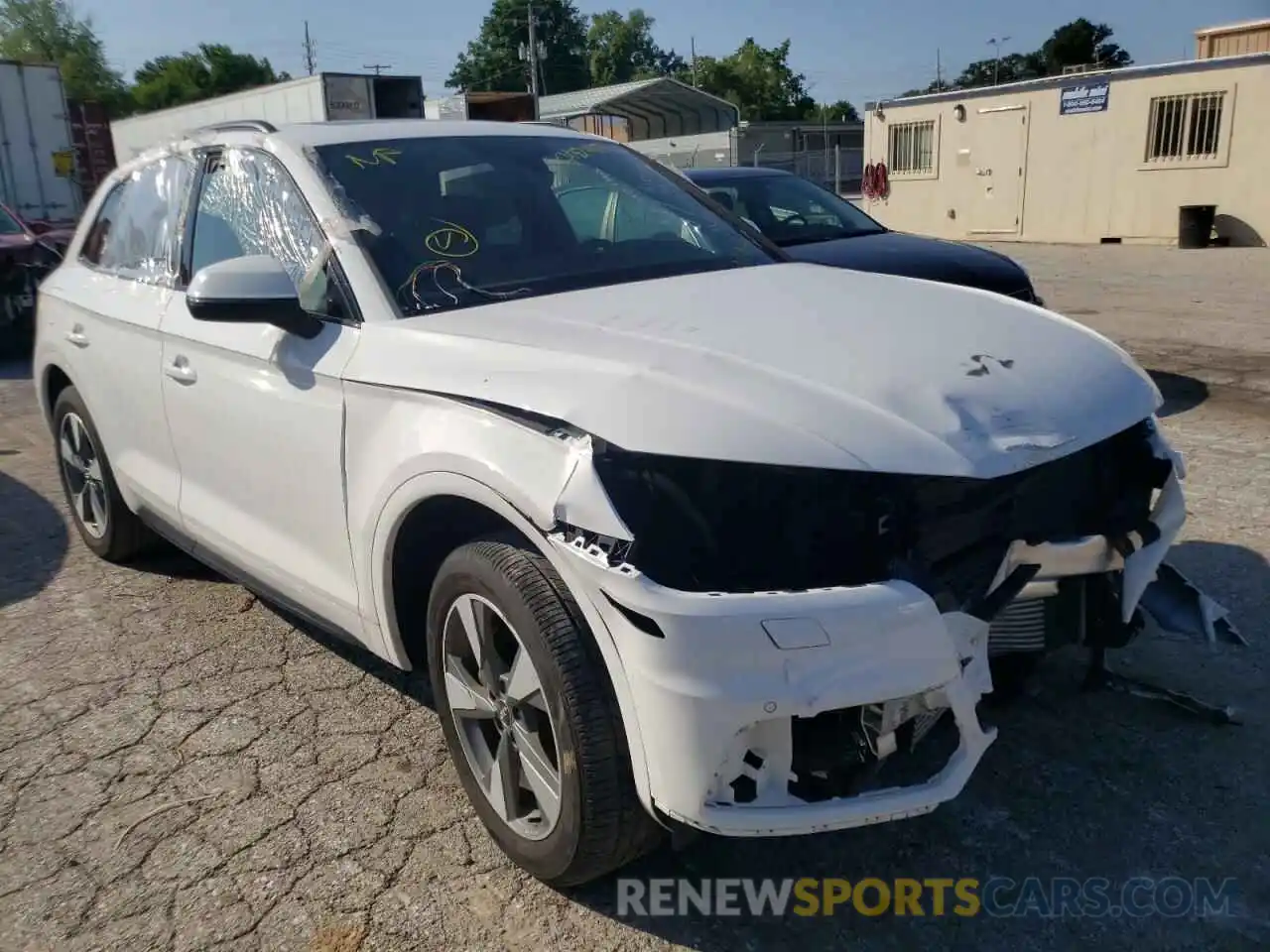 1 Photograph of a damaged car WA1ANAFY3L2107023 AUDI Q5 2020