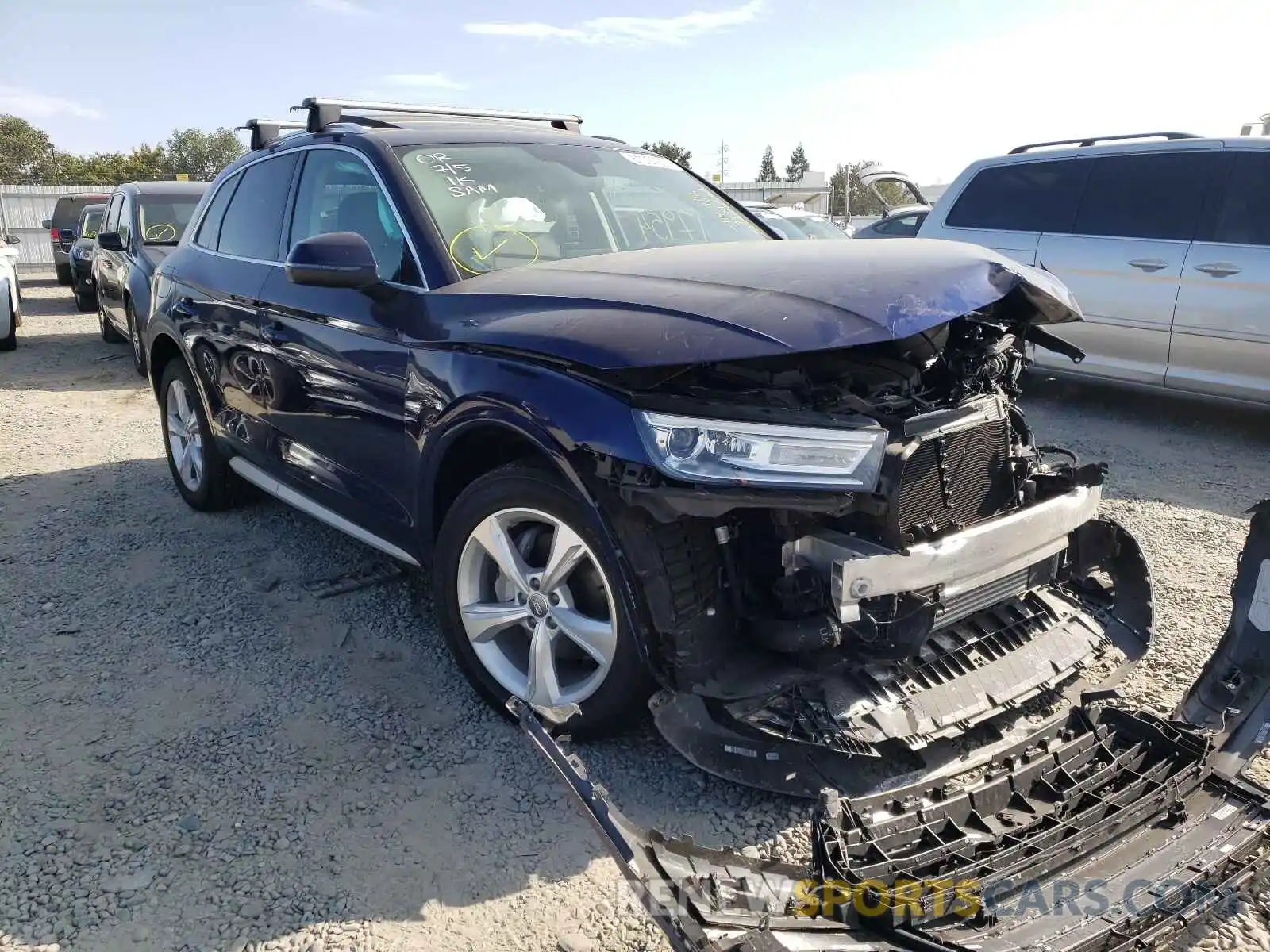 1 Photograph of a damaged car WA1ANAFY4L2020442 AUDI Q5 2020