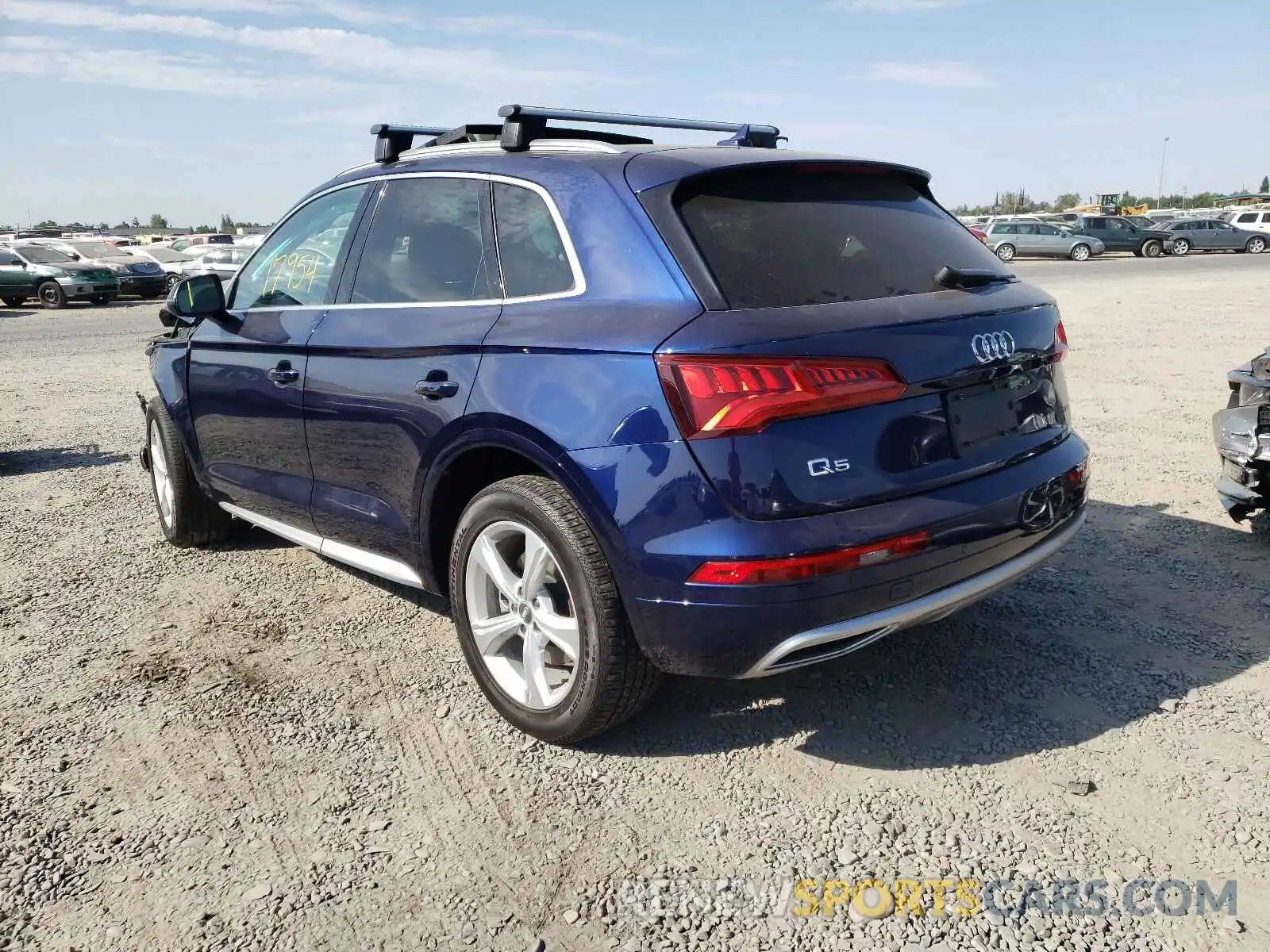 3 Фотография поврежденного автомобиля WA1ANAFY4L2020442 AUDI Q5 2020