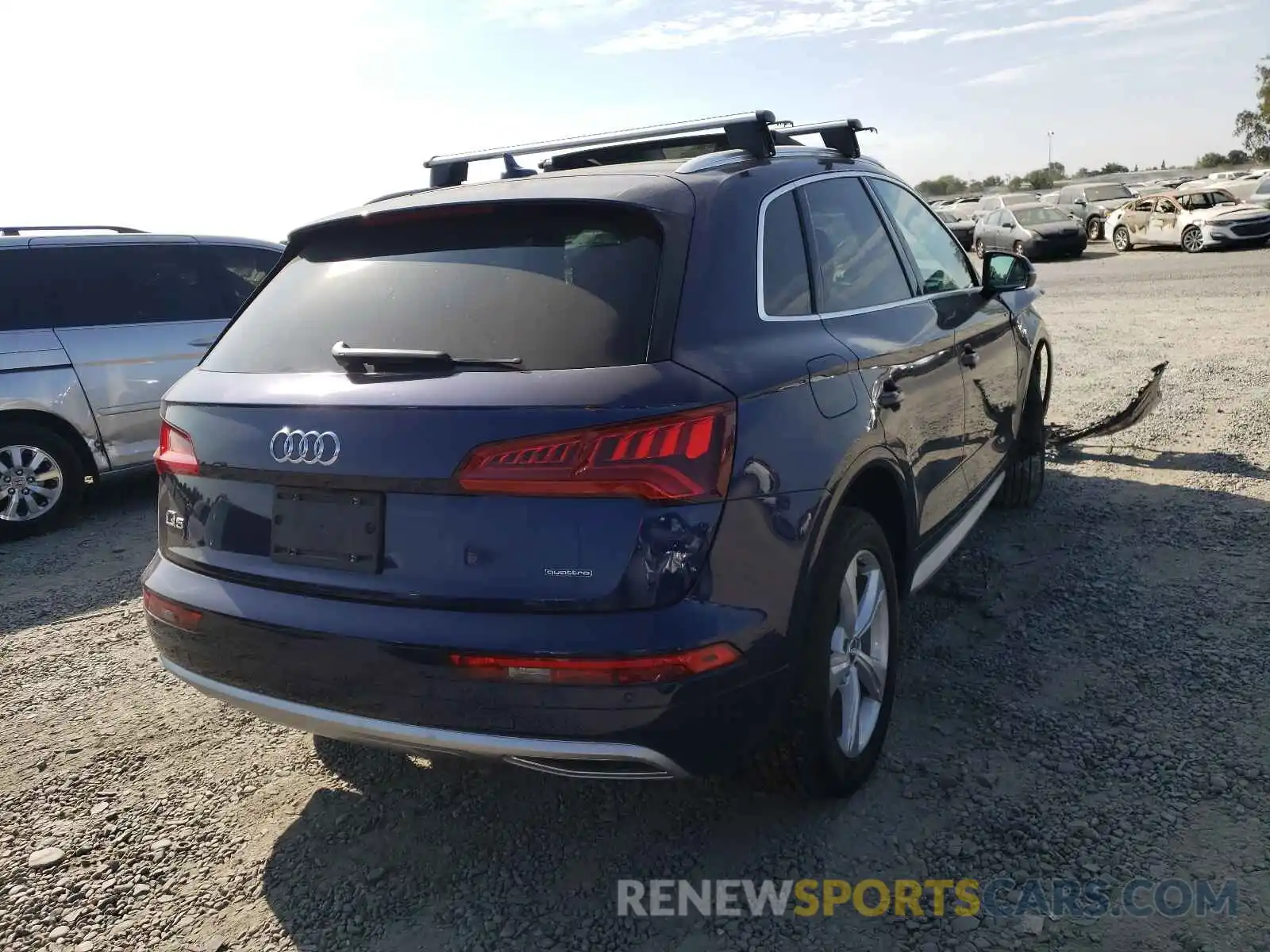 4 Фотография поврежденного автомобиля WA1ANAFY4L2020442 AUDI Q5 2020