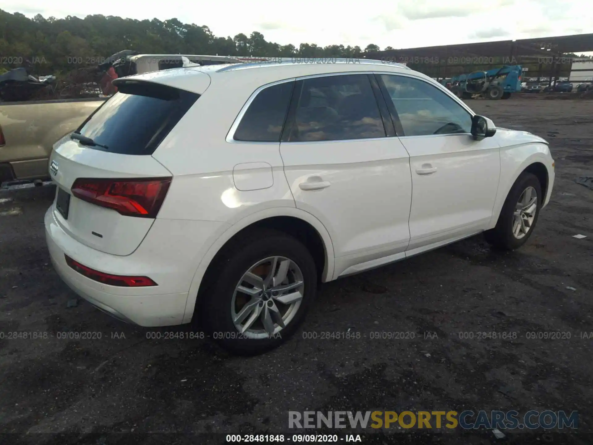 4 Фотография поврежденного автомобиля WA1ANAFY4L2021039 AUDI Q5 2020