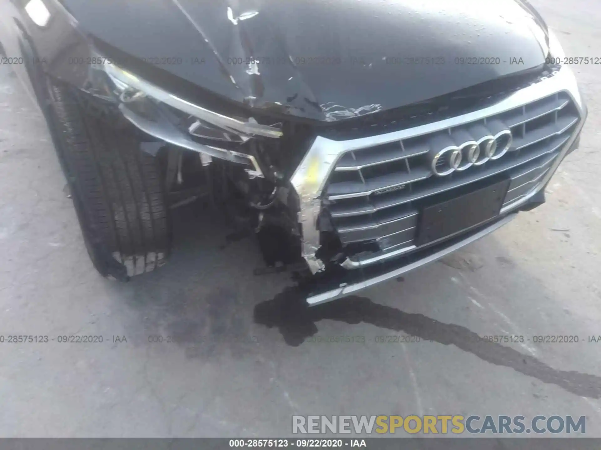 6 Photograph of a damaged car WA1ANAFY4L2028511 AUDI Q5 2020