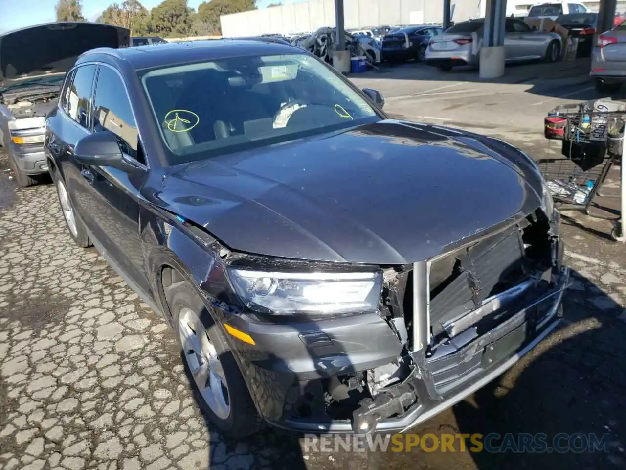 1 Photograph of a damaged car WA1ANAFY4L2037788 AUDI Q5 2020