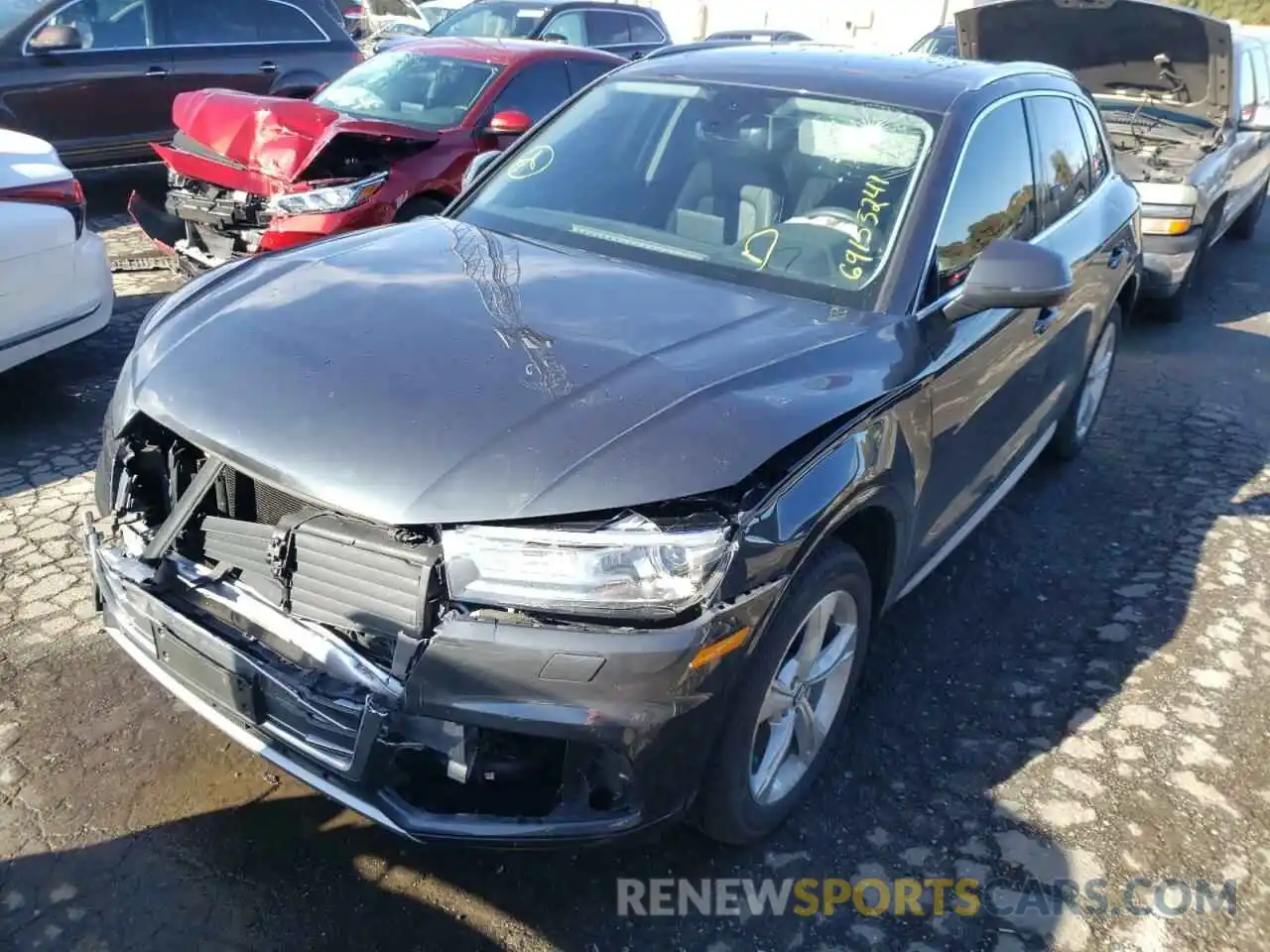 2 Photograph of a damaged car WA1ANAFY4L2037788 AUDI Q5 2020