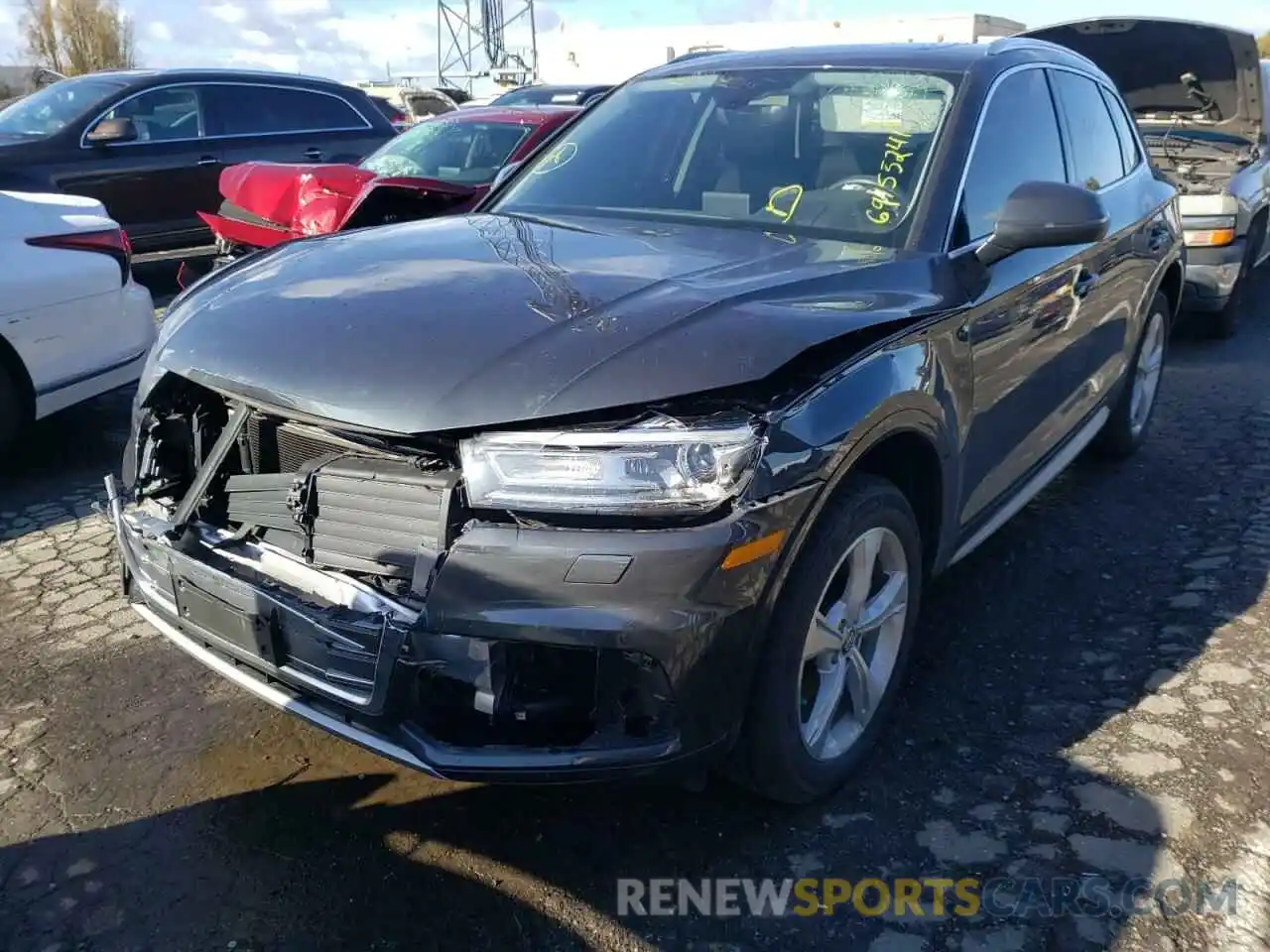 9 Photograph of a damaged car WA1ANAFY4L2037788 AUDI Q5 2020