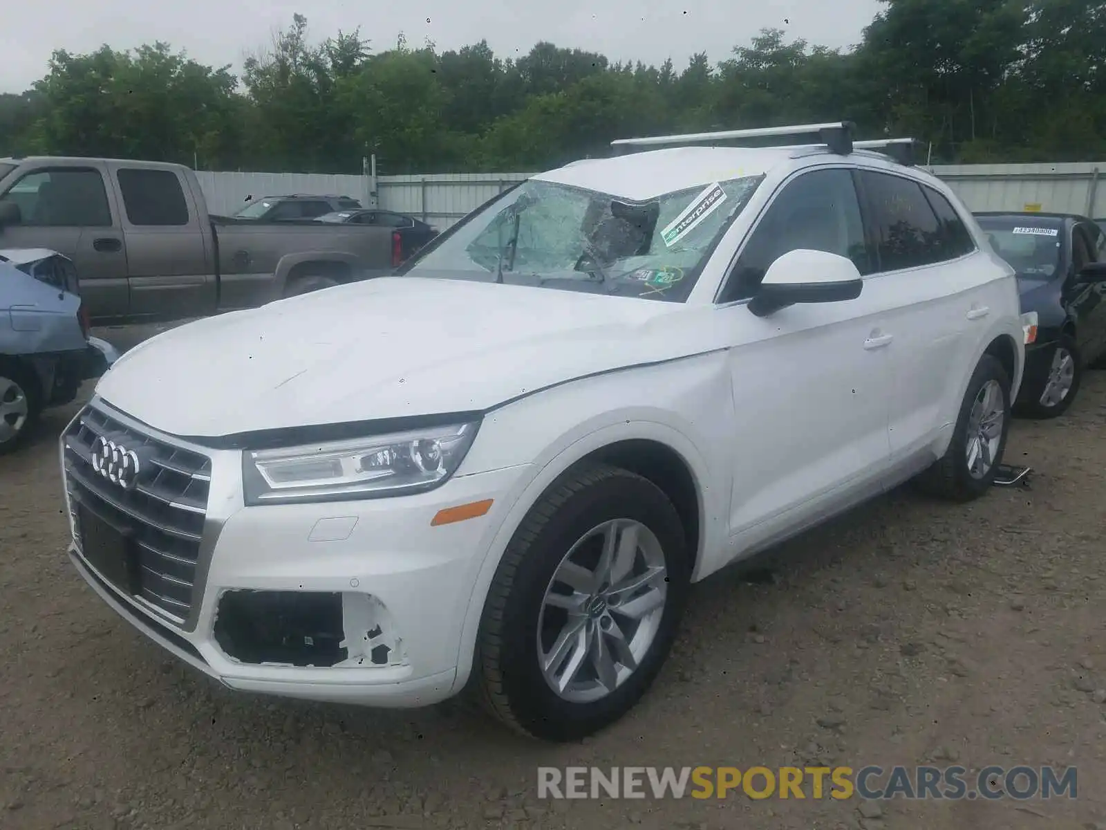 2 Photograph of a damaged car WA1ANAFY4L2059564 AUDI Q5 2020