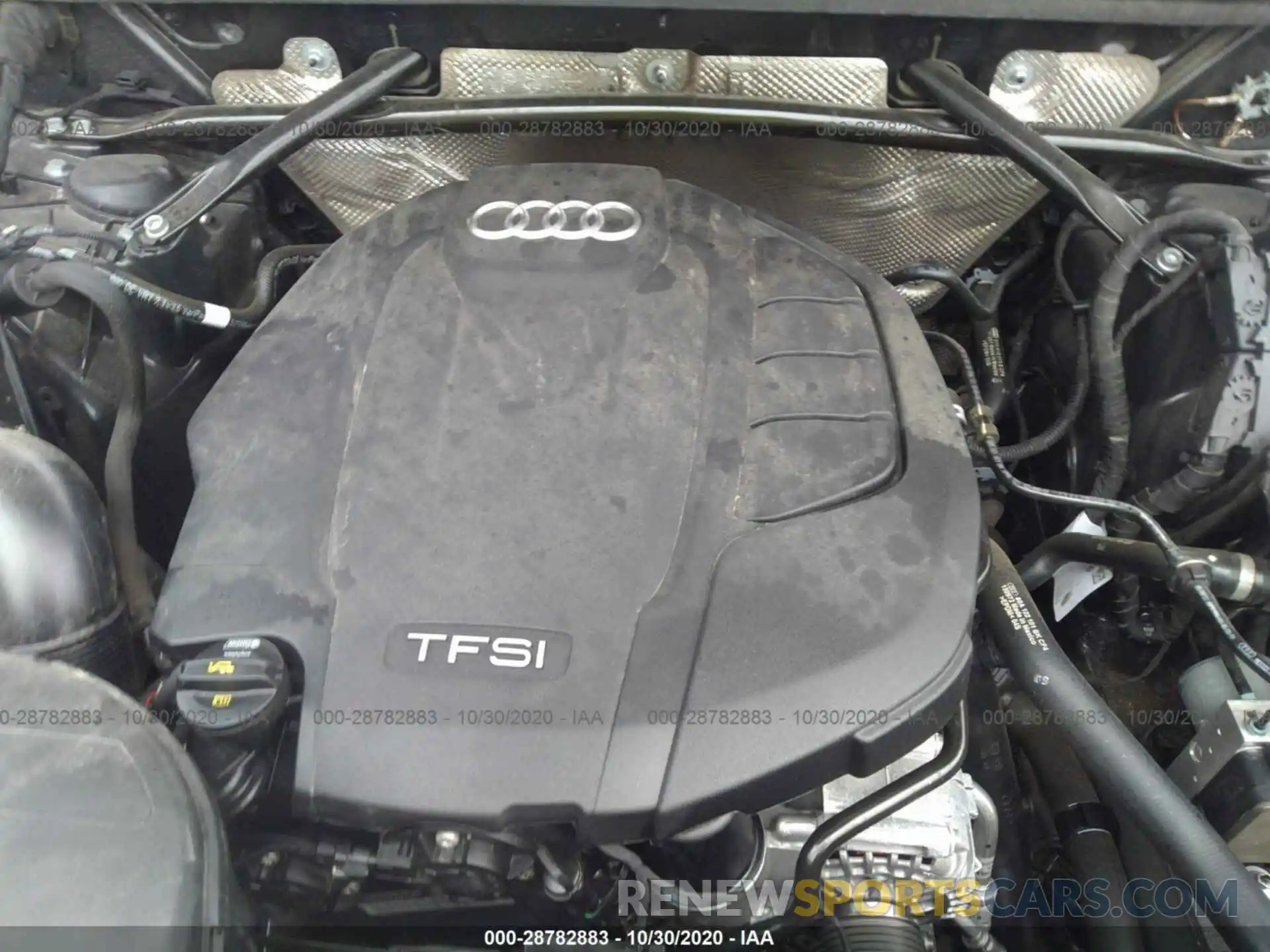 10 Фотография поврежденного автомобиля WA1ANAFY4L2063212 AUDI Q5 2020