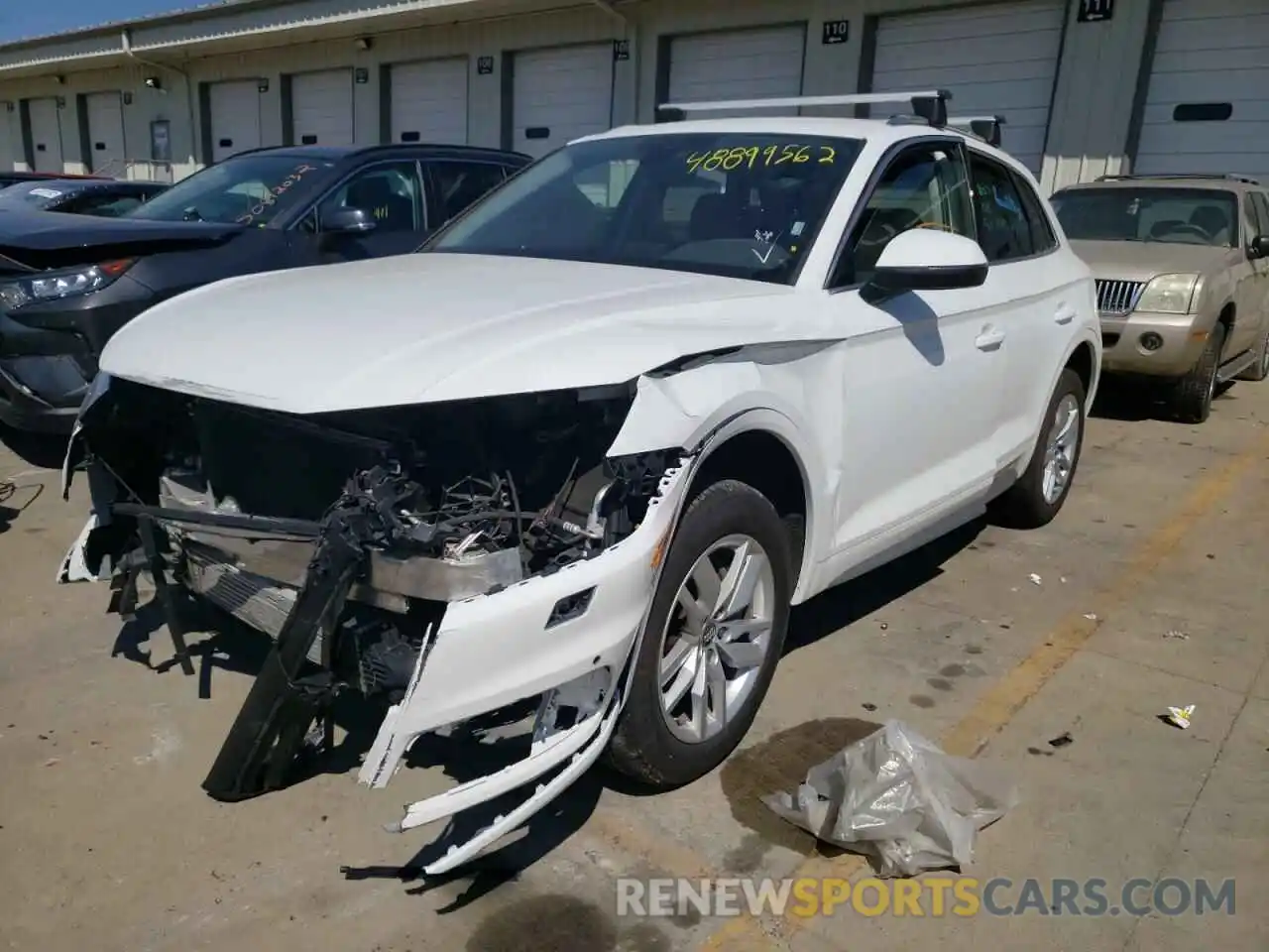 2 Photograph of a damaged car WA1ANAFY4L2064201 AUDI Q5 2020