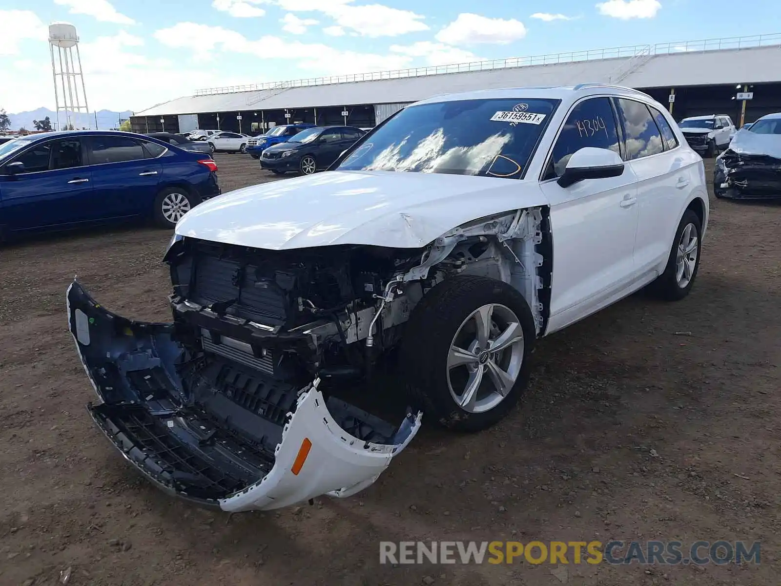 2 Photograph of a damaged car WA1ANAFY4L2064473 AUDI Q5 2020