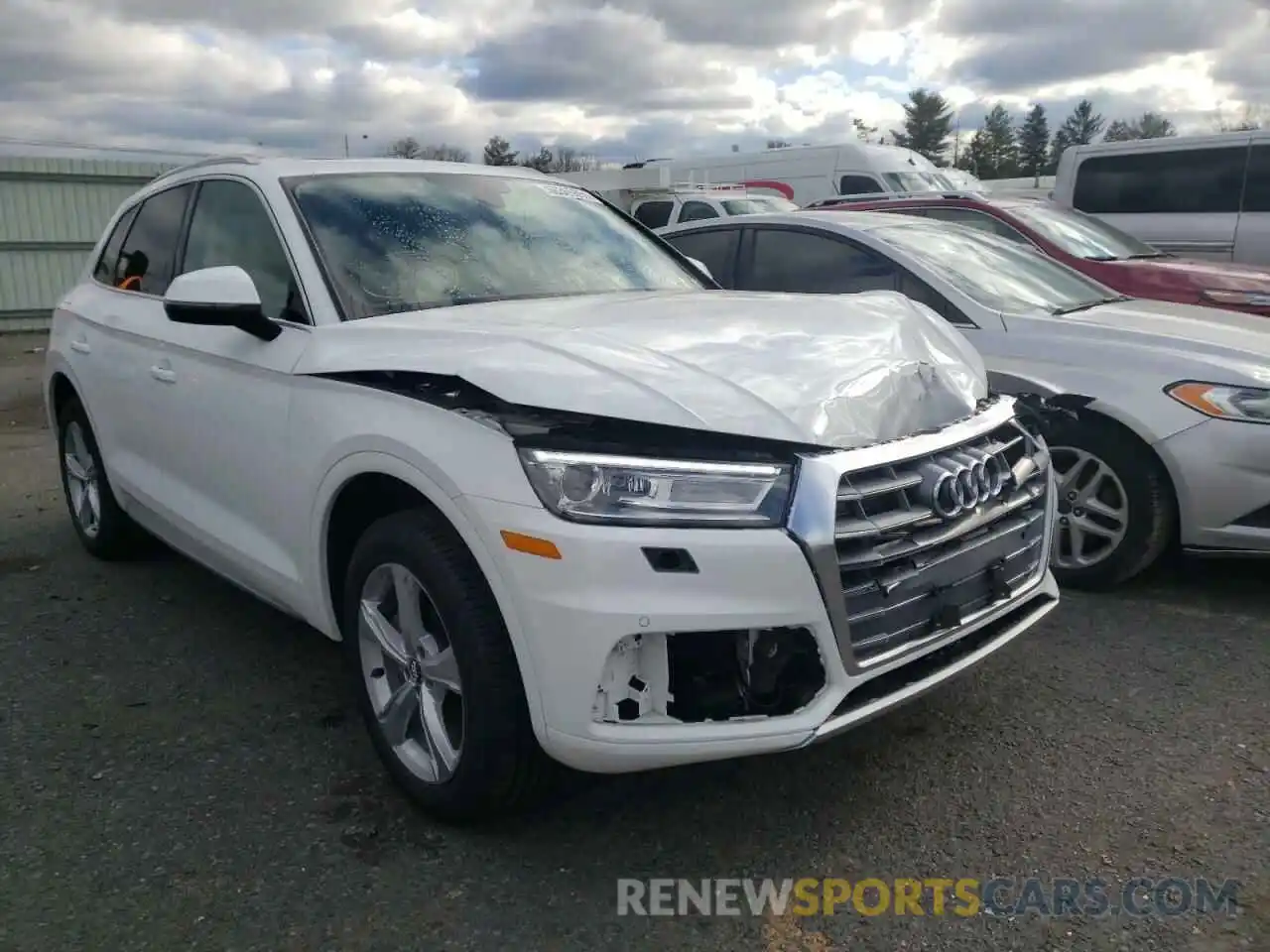 1 Photograph of a damaged car WA1ANAFY4L2083301 AUDI Q5 2020