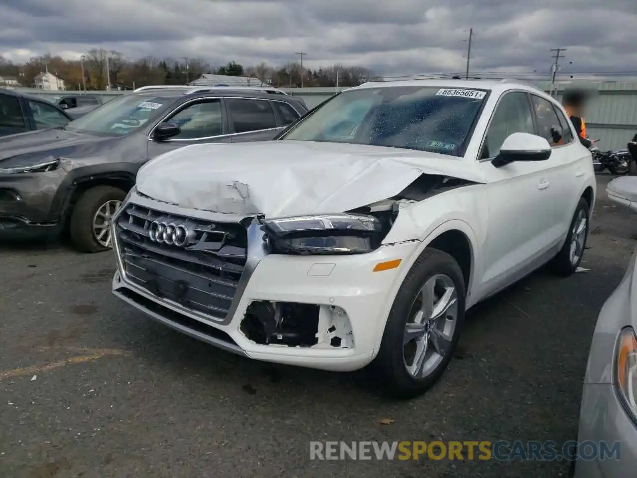 2 Photograph of a damaged car WA1ANAFY4L2083301 AUDI Q5 2020