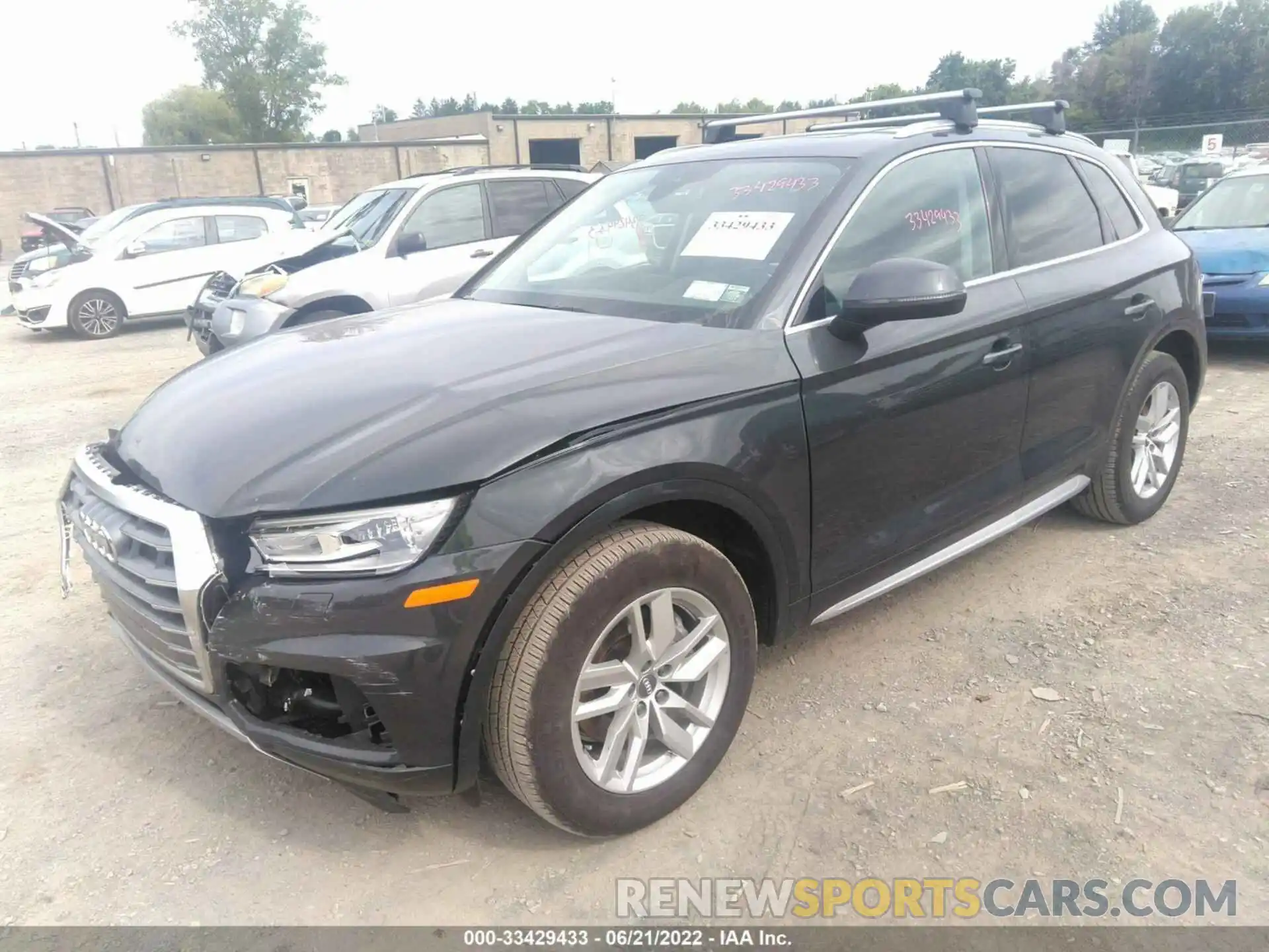 2 Фотография поврежденного автомобиля WA1ANAFY4L2094587 AUDI Q5 2020