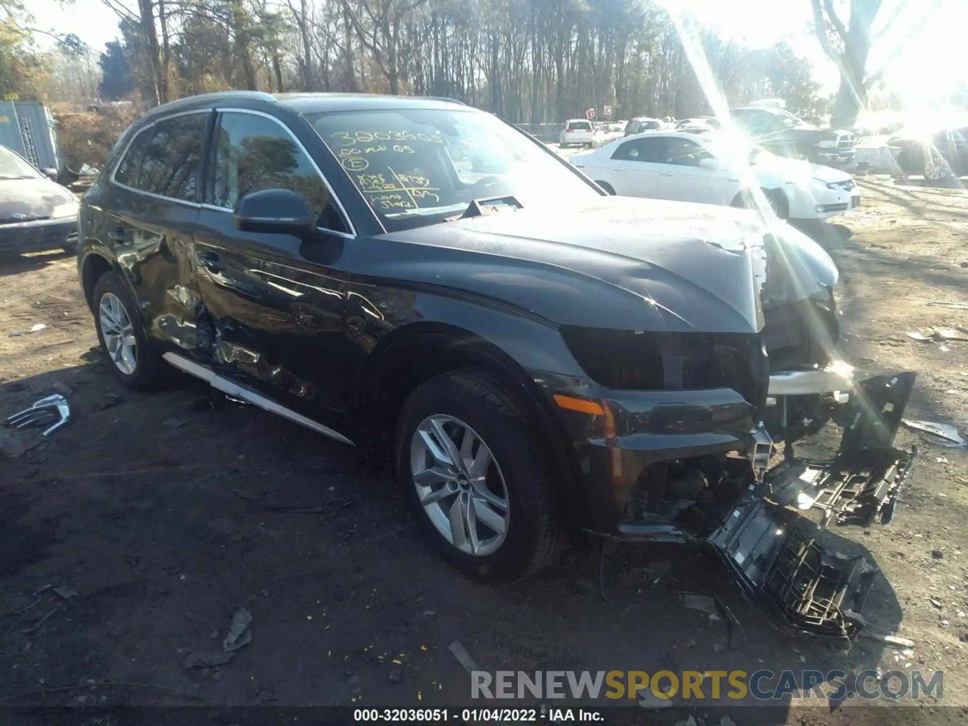 1 Photograph of a damaged car WA1ANAFY4L2106270 AUDI Q5 2020