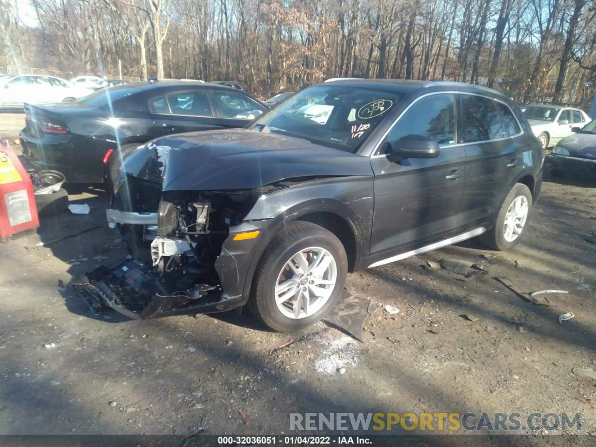 2 Photograph of a damaged car WA1ANAFY4L2106270 AUDI Q5 2020