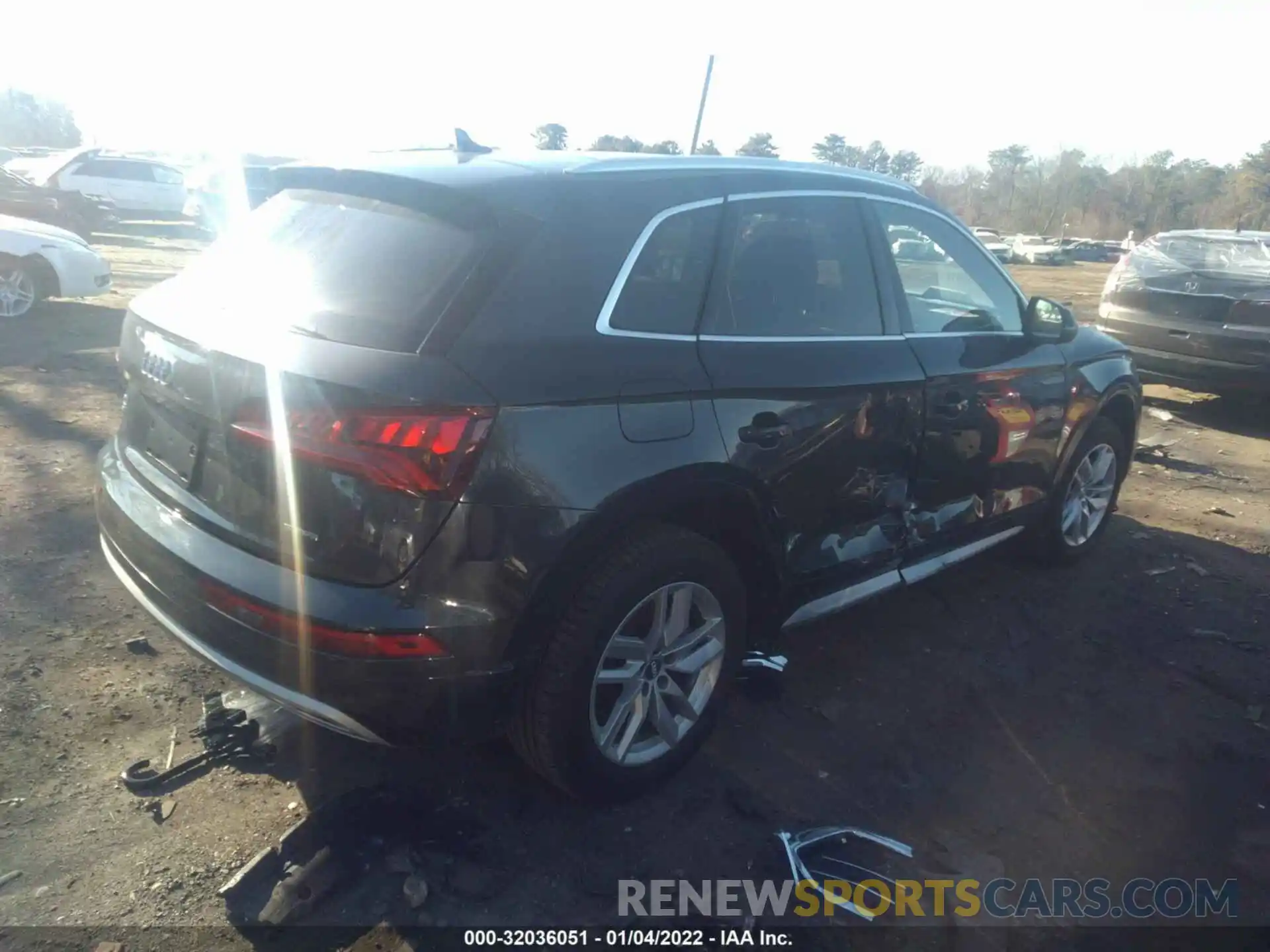 4 Photograph of a damaged car WA1ANAFY4L2106270 AUDI Q5 2020