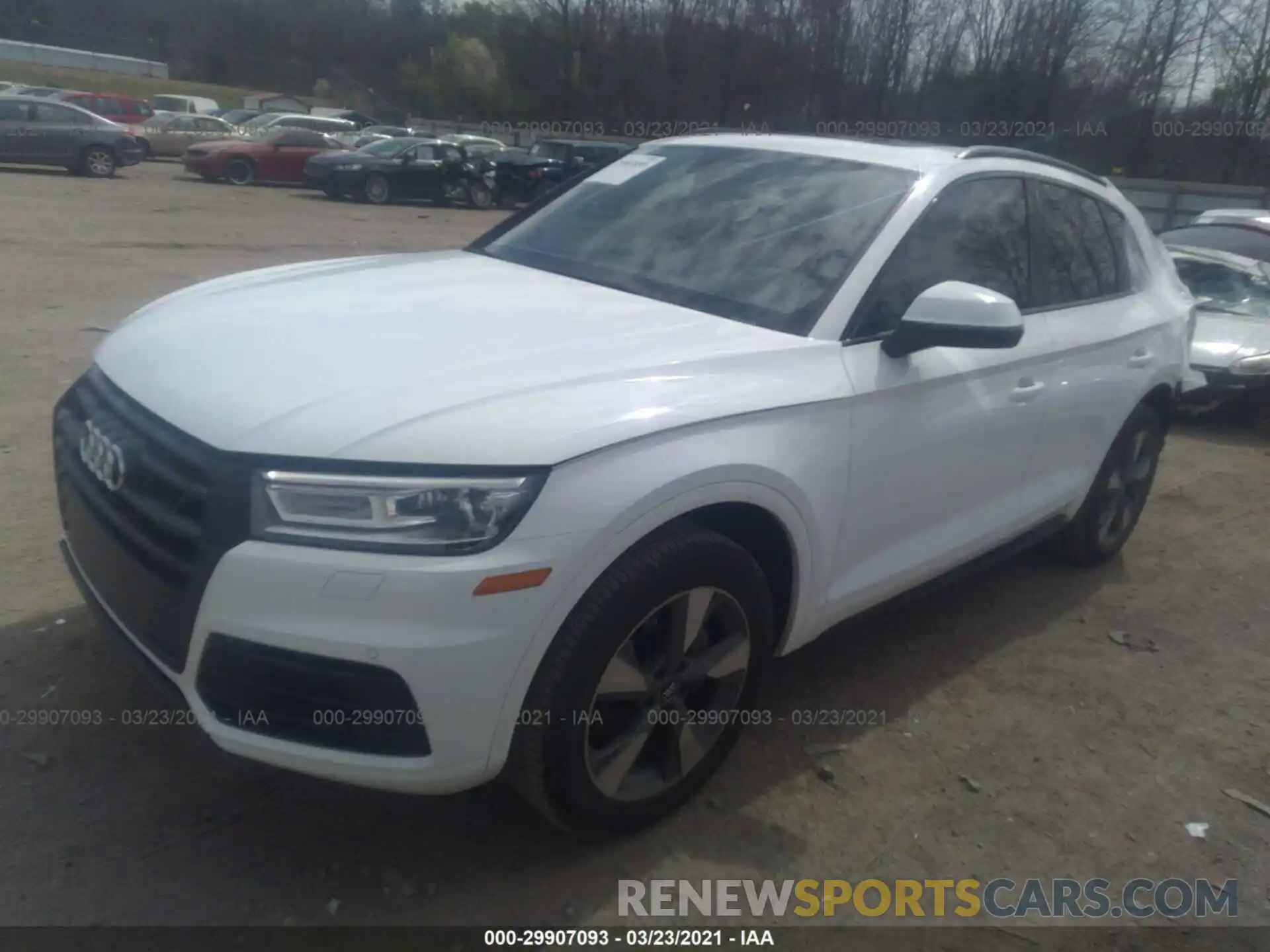 2 Фотография поврежденного автомобиля WA1ANAFY4L2107449 AUDI Q5 2020