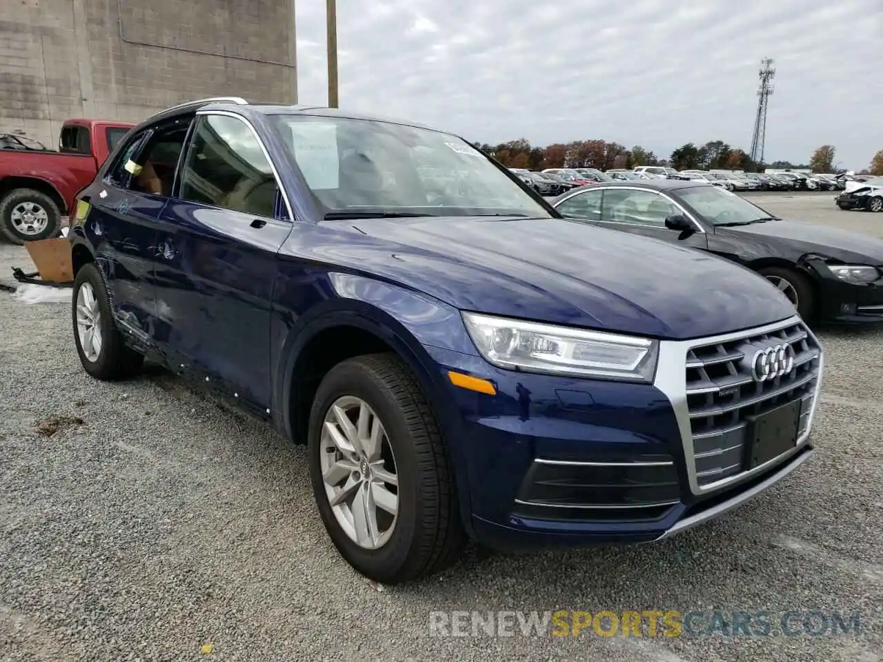 1 Photograph of a damaged car WA1ANAFY4L2116183 AUDI Q5 2020