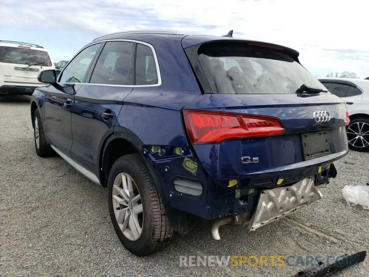 3 Фотография поврежденного автомобиля WA1ANAFY4L2116183 AUDI Q5 2020