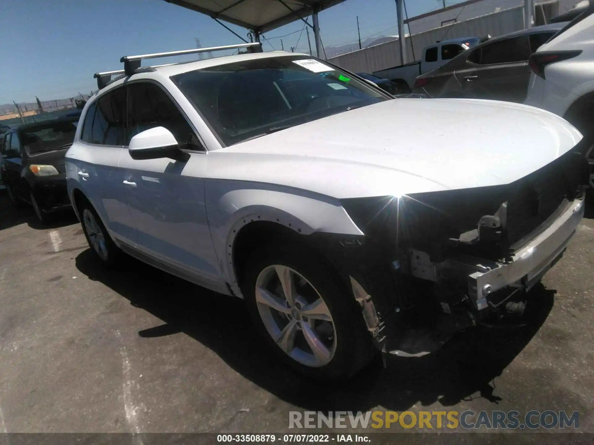 1 Photograph of a damaged car WA1ANAFY5L2005285 AUDI Q5 2020