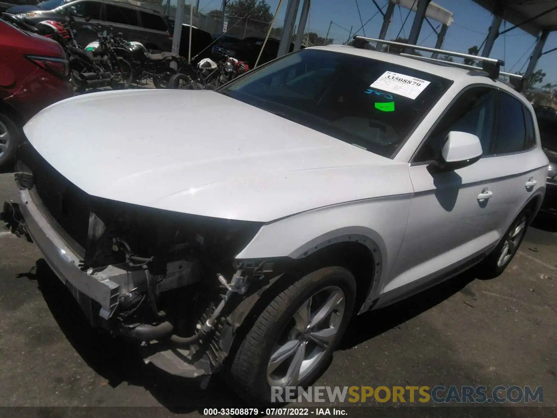 2 Photograph of a damaged car WA1ANAFY5L2005285 AUDI Q5 2020