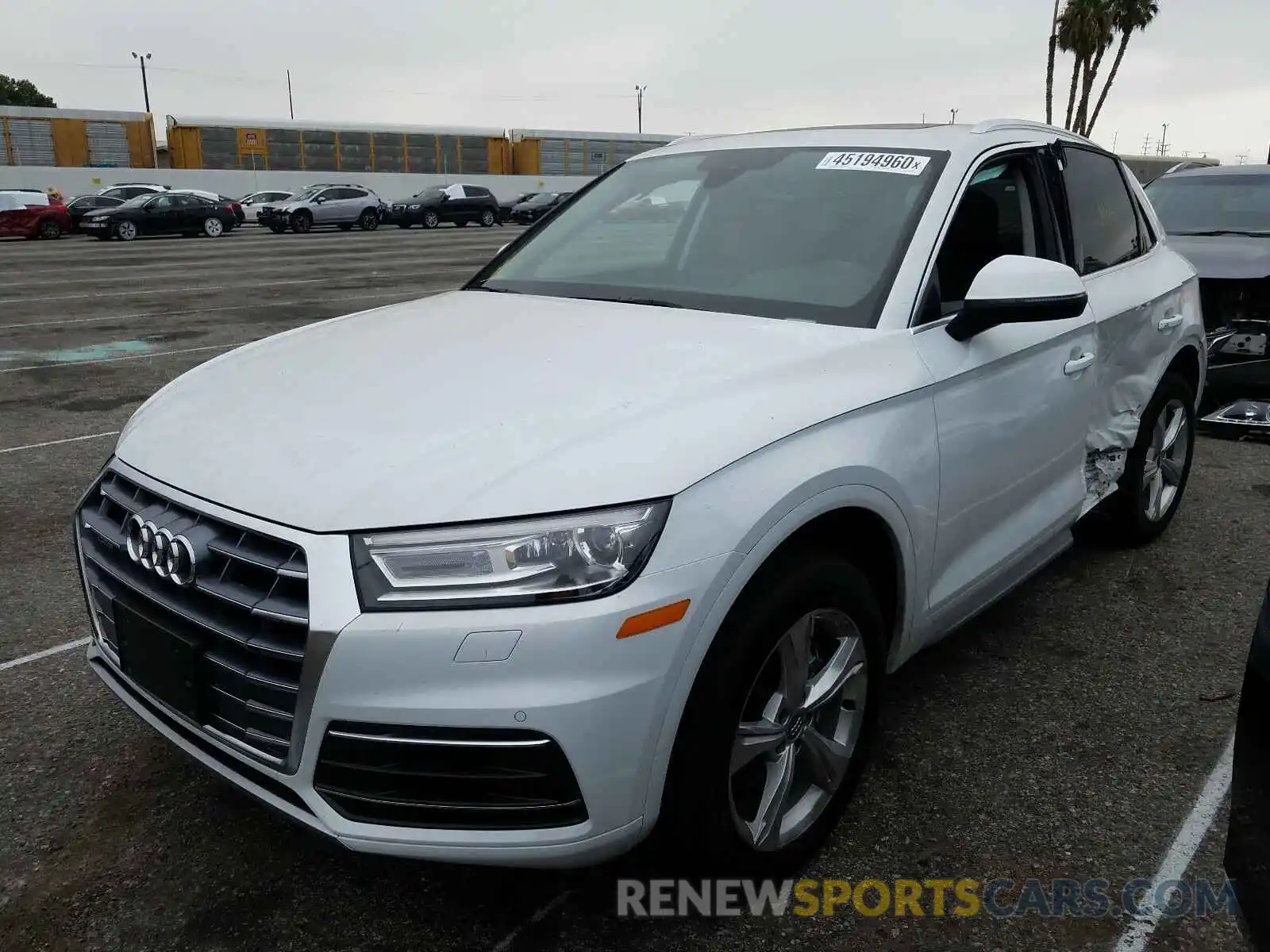 2 Photograph of a damaged car WA1ANAFY5L2020529 AUDI Q5 2020