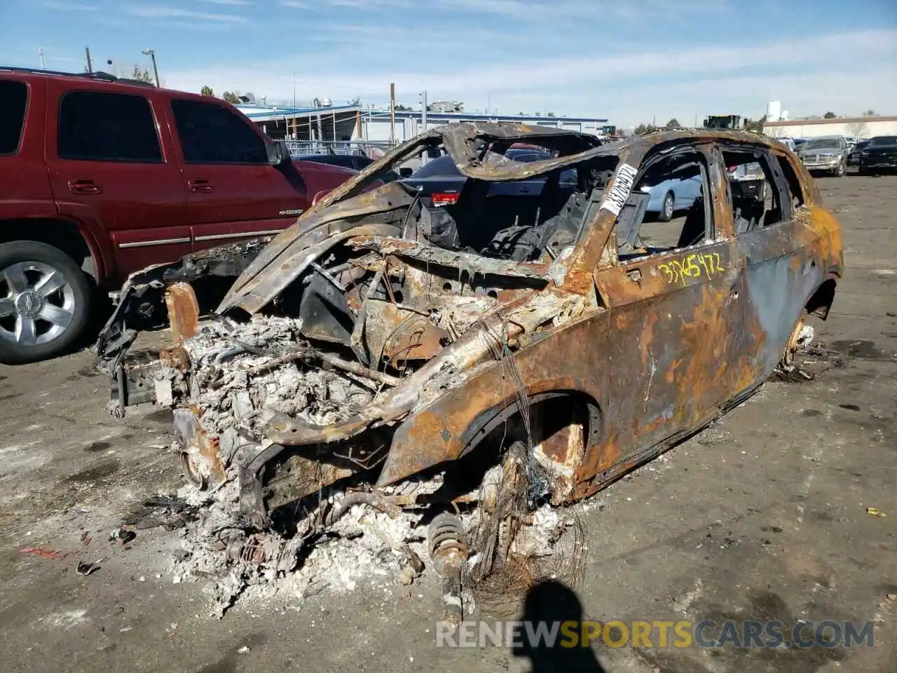 2 Photograph of a damaged car WA1ANAFY5L2021390 AUDI Q5 2020