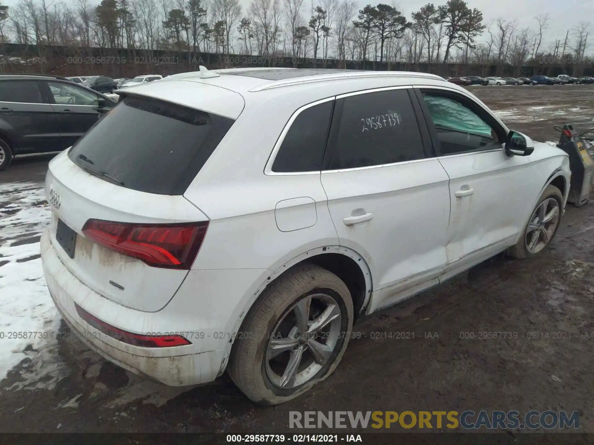 4 Фотография поврежденного автомобиля WA1ANAFY5L2039193 AUDI Q5 2020