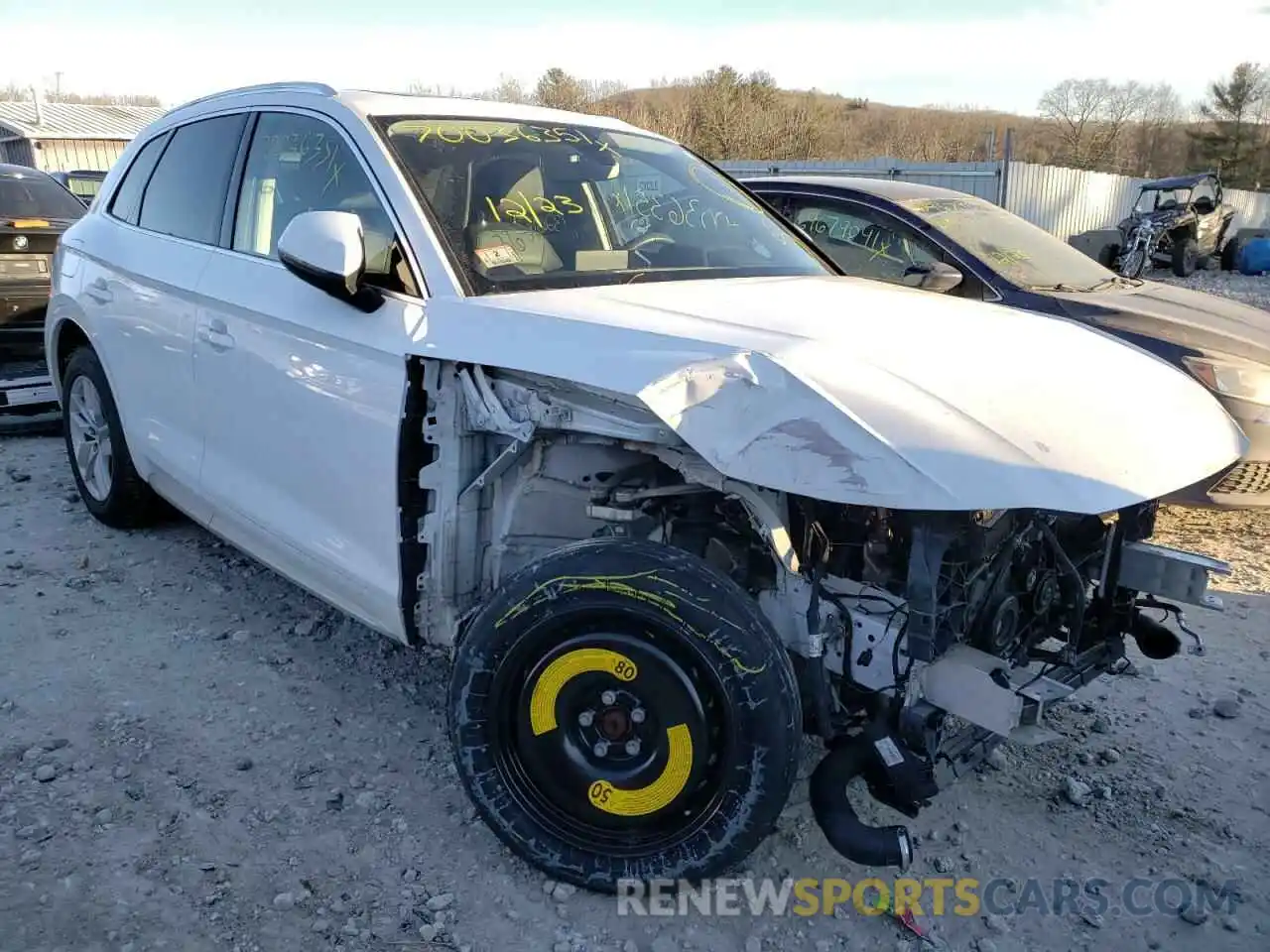 1 Photograph of a damaged car WA1ANAFY5L2041655 AUDI Q5 2020