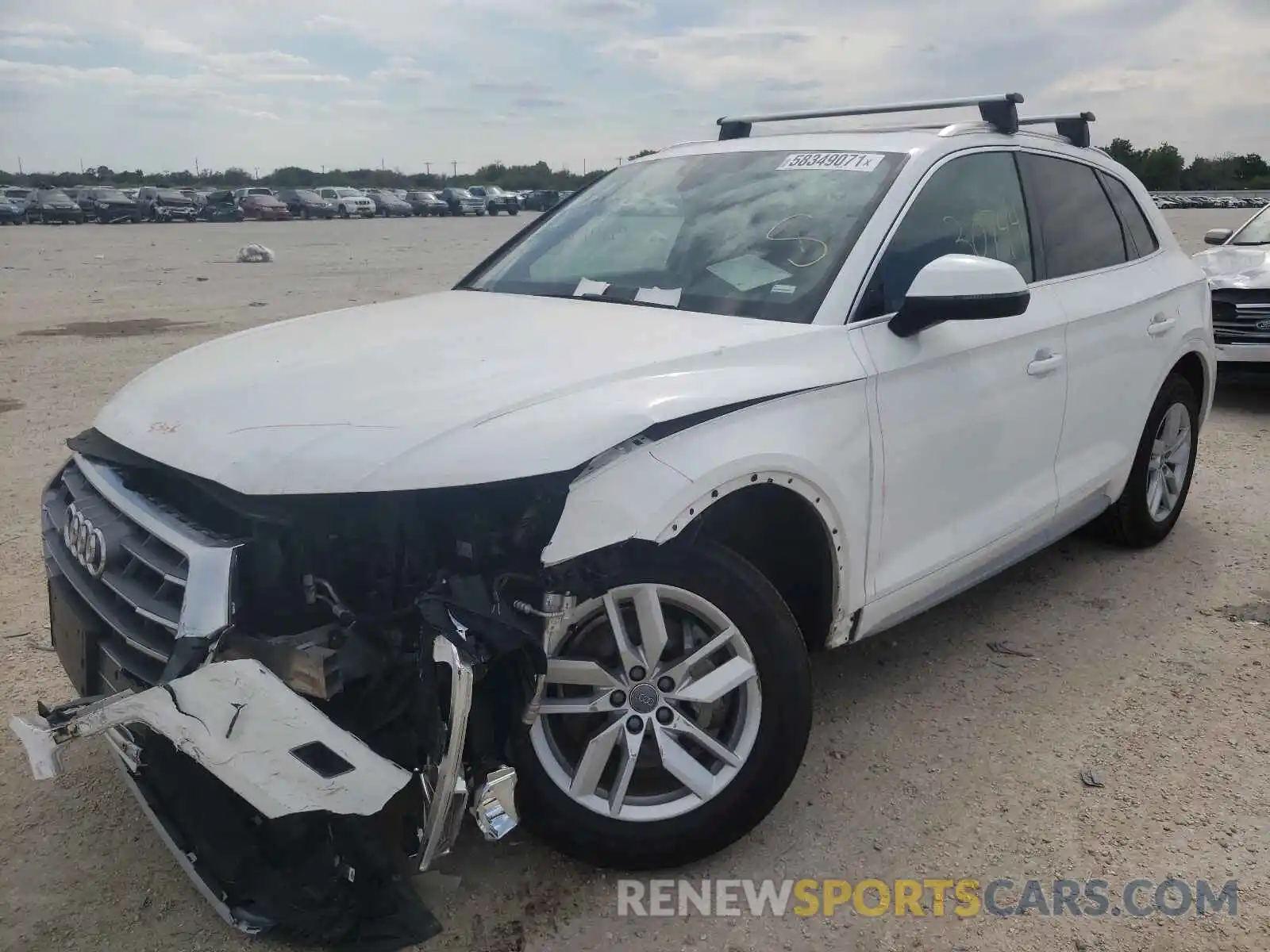 2 Photograph of a damaged car WA1ANAFY5L2041977 AUDI Q5 2020