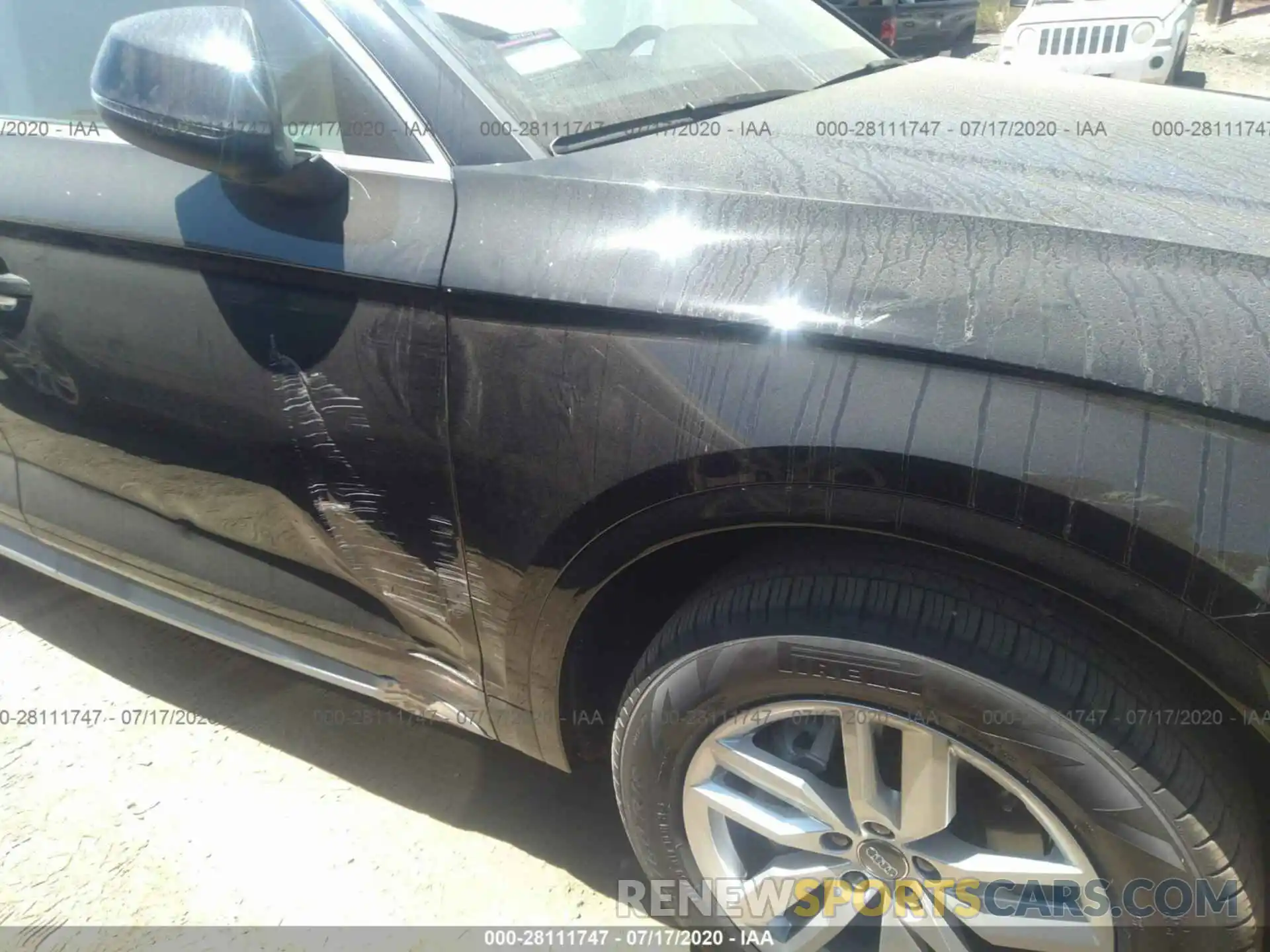 6 Фотография поврежденного автомобиля WA1ANAFY5L2043745 AUDI Q5 2020