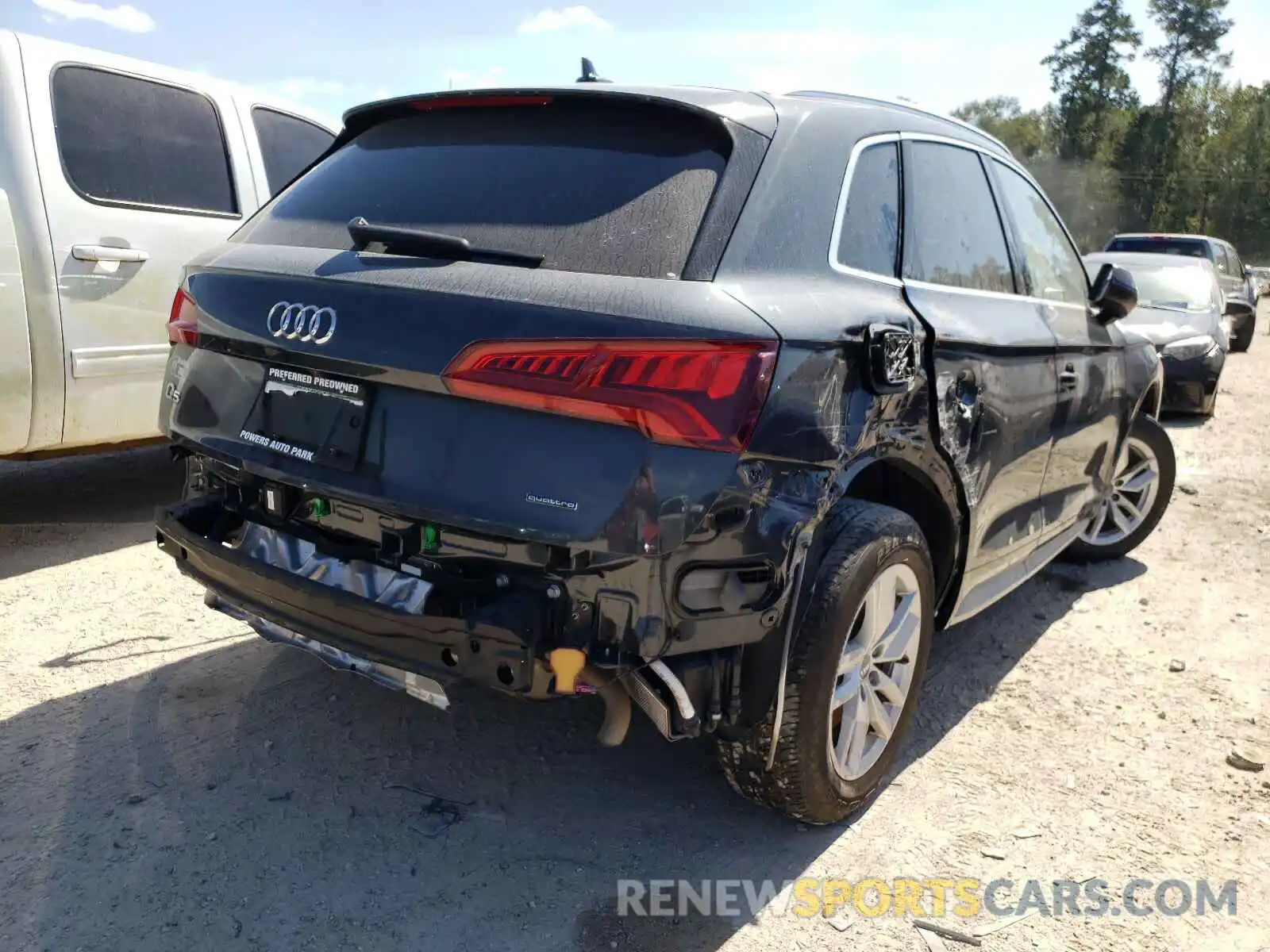 4 Фотография поврежденного автомобиля WA1ANAFY5L2060996 AUDI Q5 2020