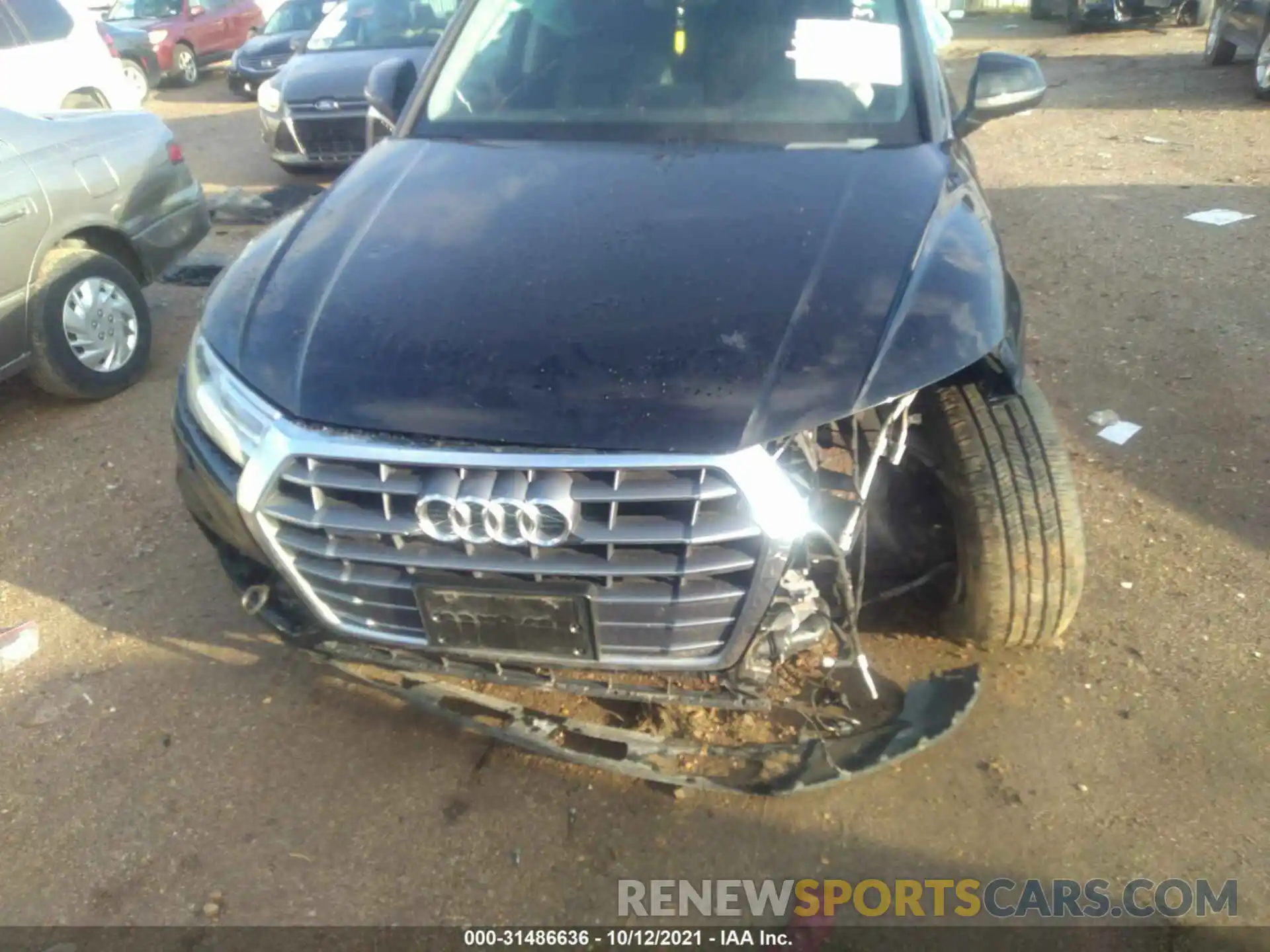 6 Photograph of a damaged car WA1ANAFY5L2061887 AUDI Q5 2020