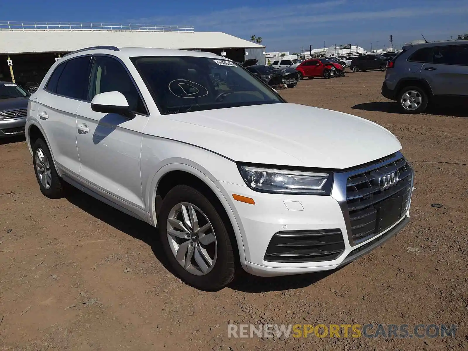 1 Photograph of a damaged car WA1ANAFY5L2064742 AUDI Q5 2020