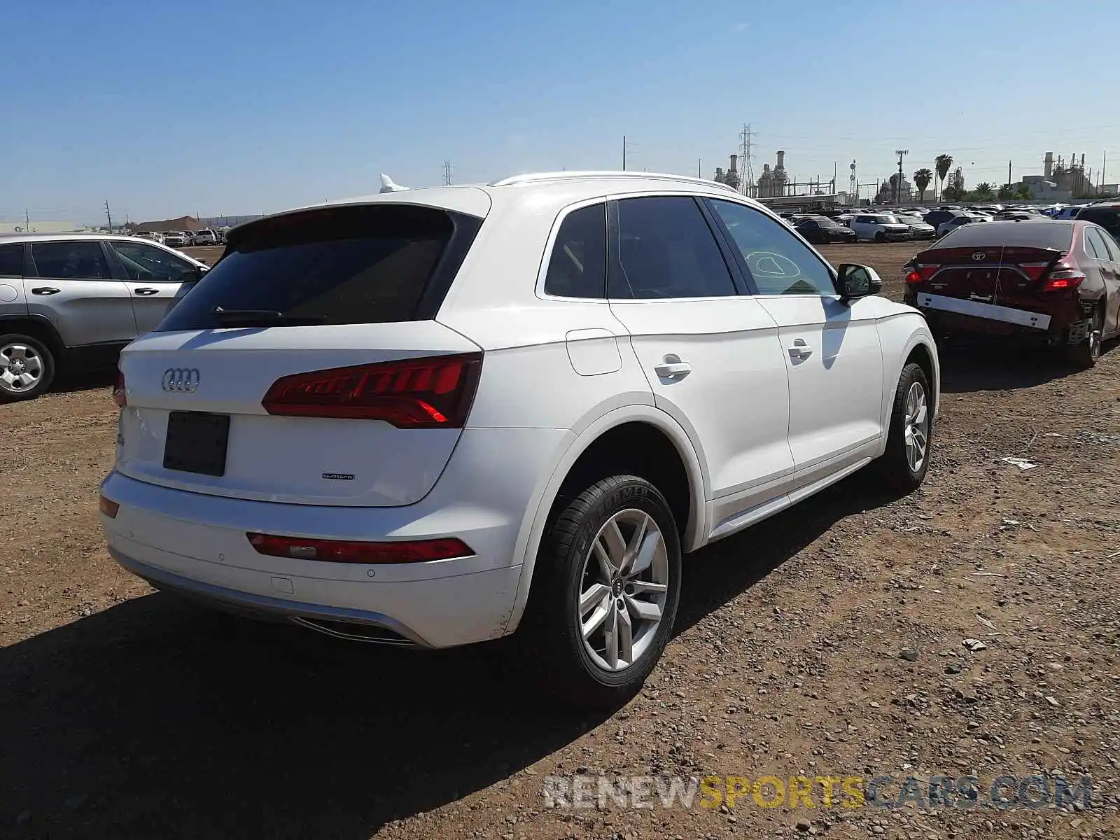 4 Фотография поврежденного автомобиля WA1ANAFY5L2064742 AUDI Q5 2020