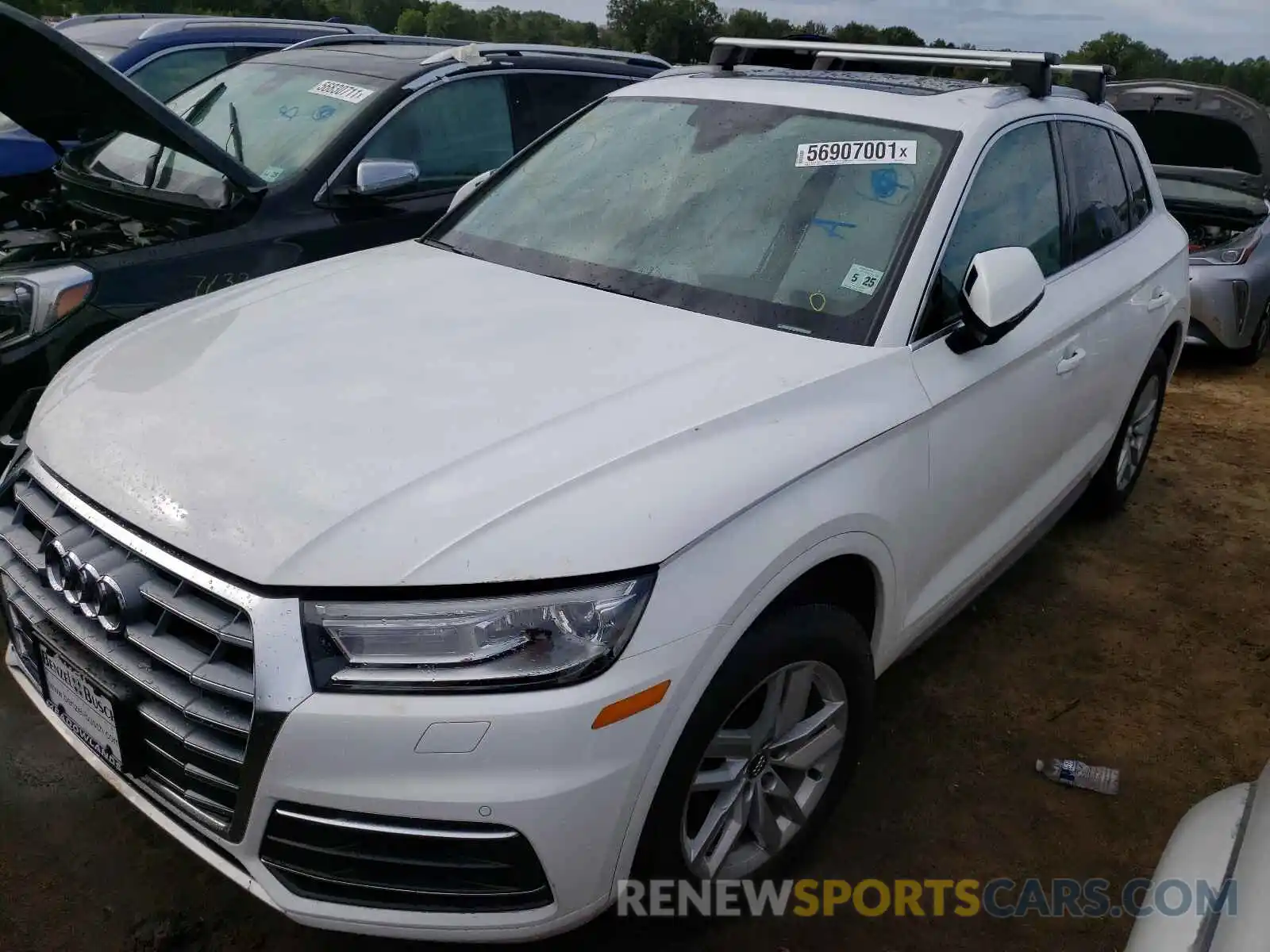 2 Photograph of a damaged car WA1ANAFY5L2065146 AUDI Q5 2020